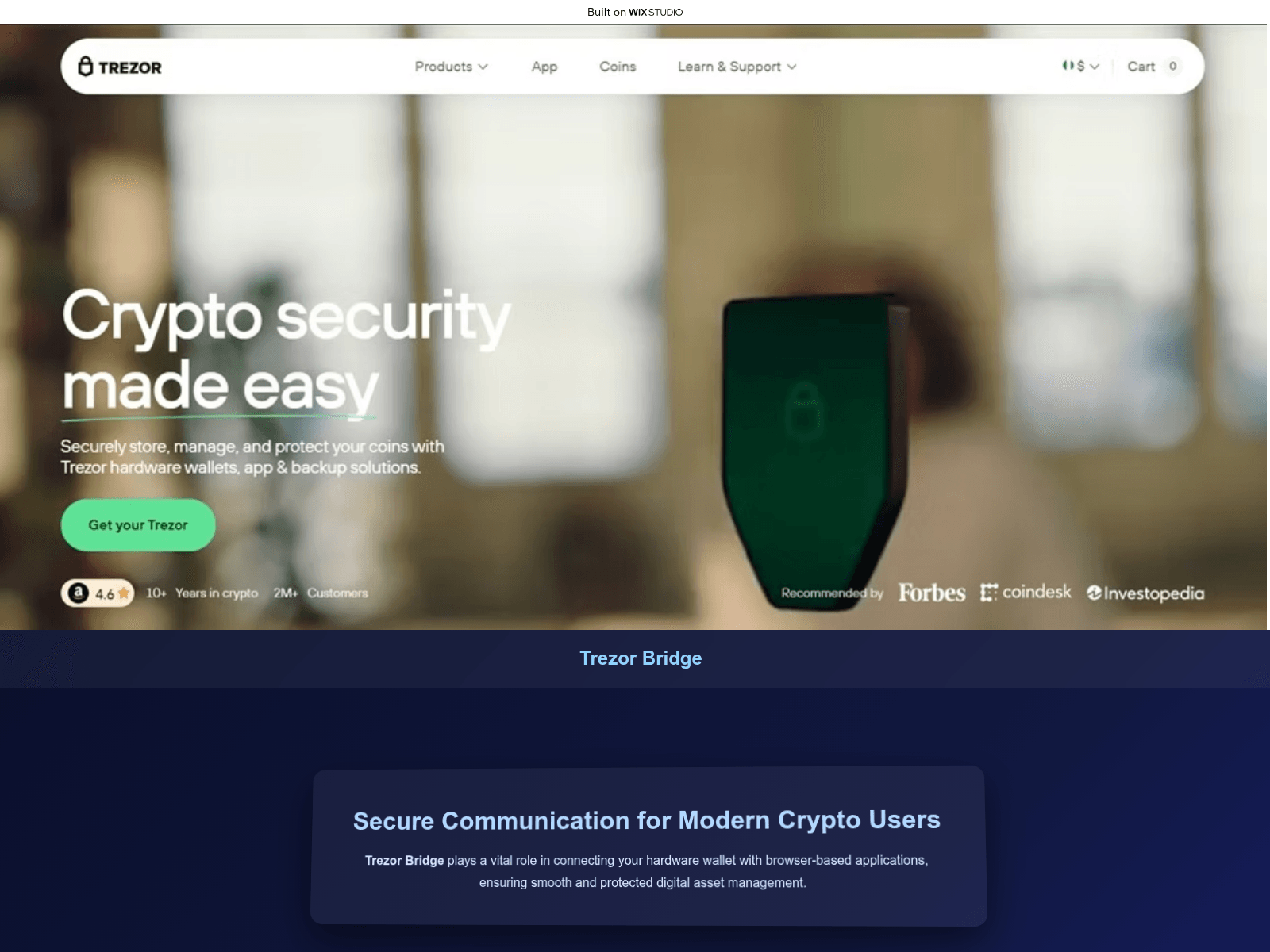 Screenshot of global-bridges.wixstudio.com