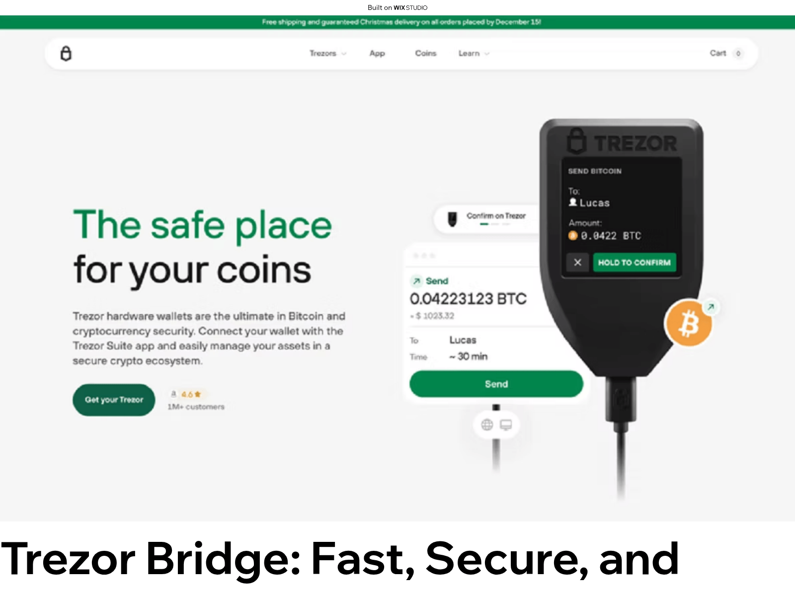Screenshot of learn-en-bridge.wixstudio.com