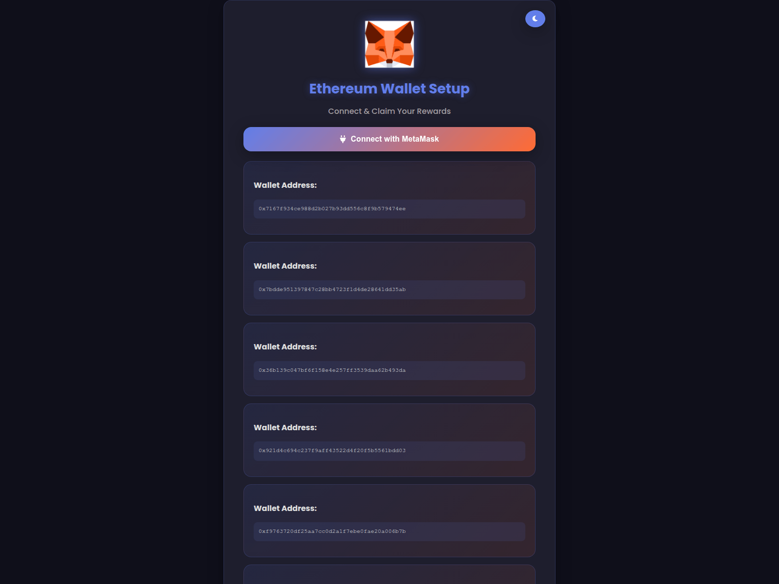 Screenshot of vip-api.pages.dev