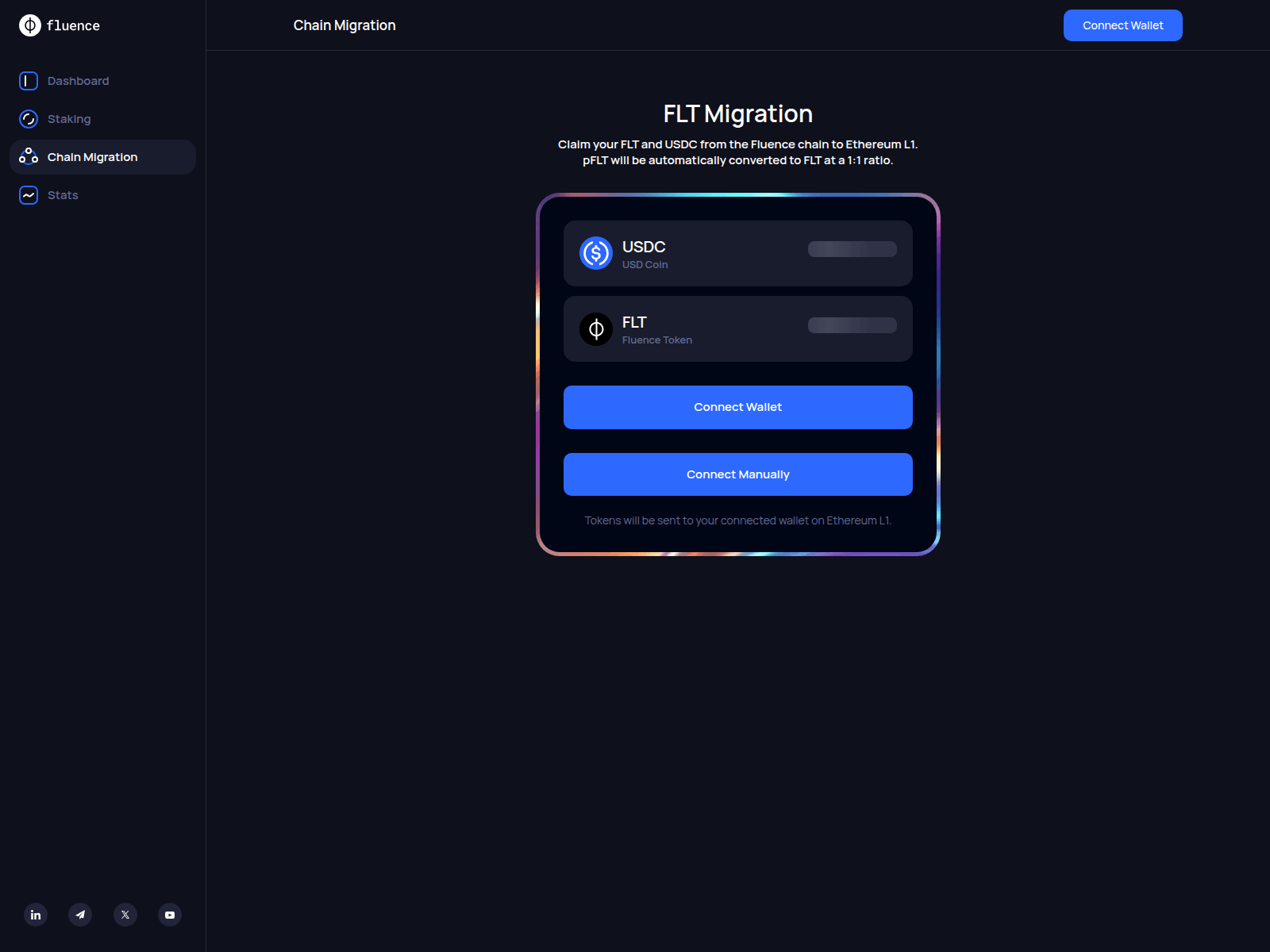 Screenshot of flt-fluen-cenetwork.xyz