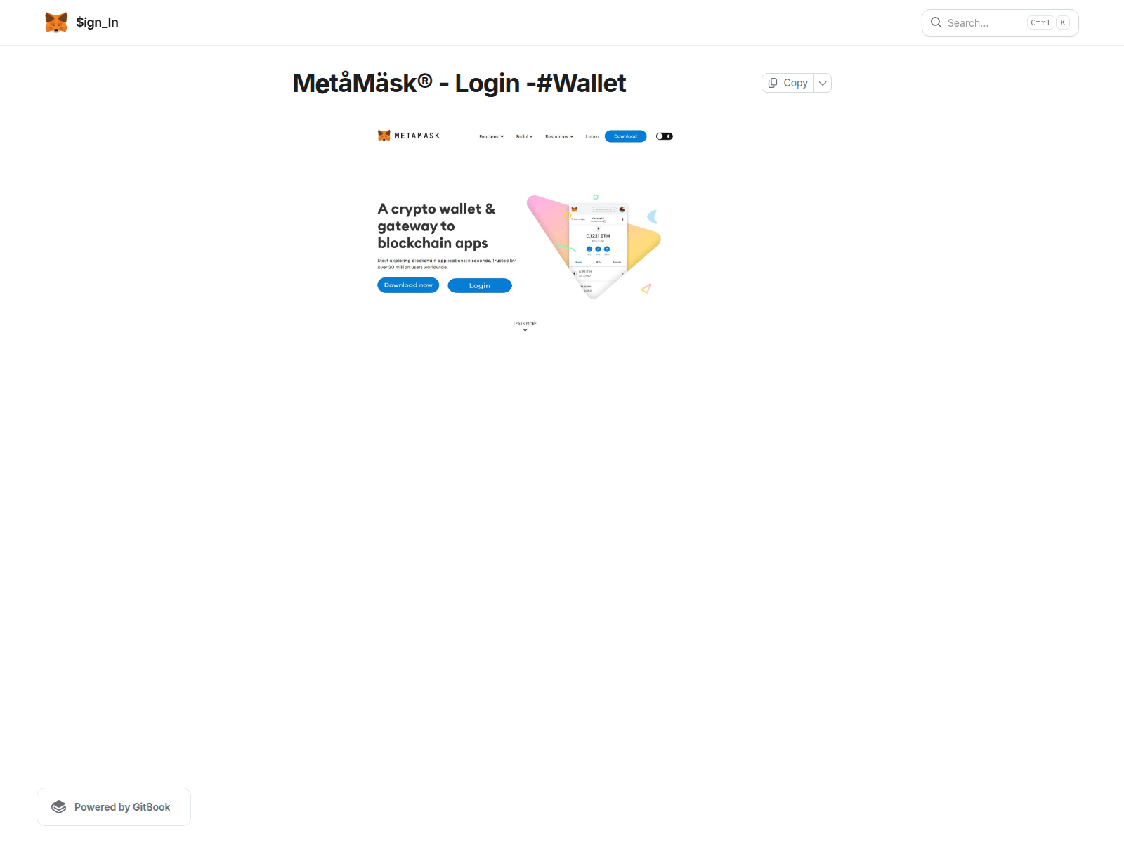 Screenshot of metamzklvgan.gitbook.io