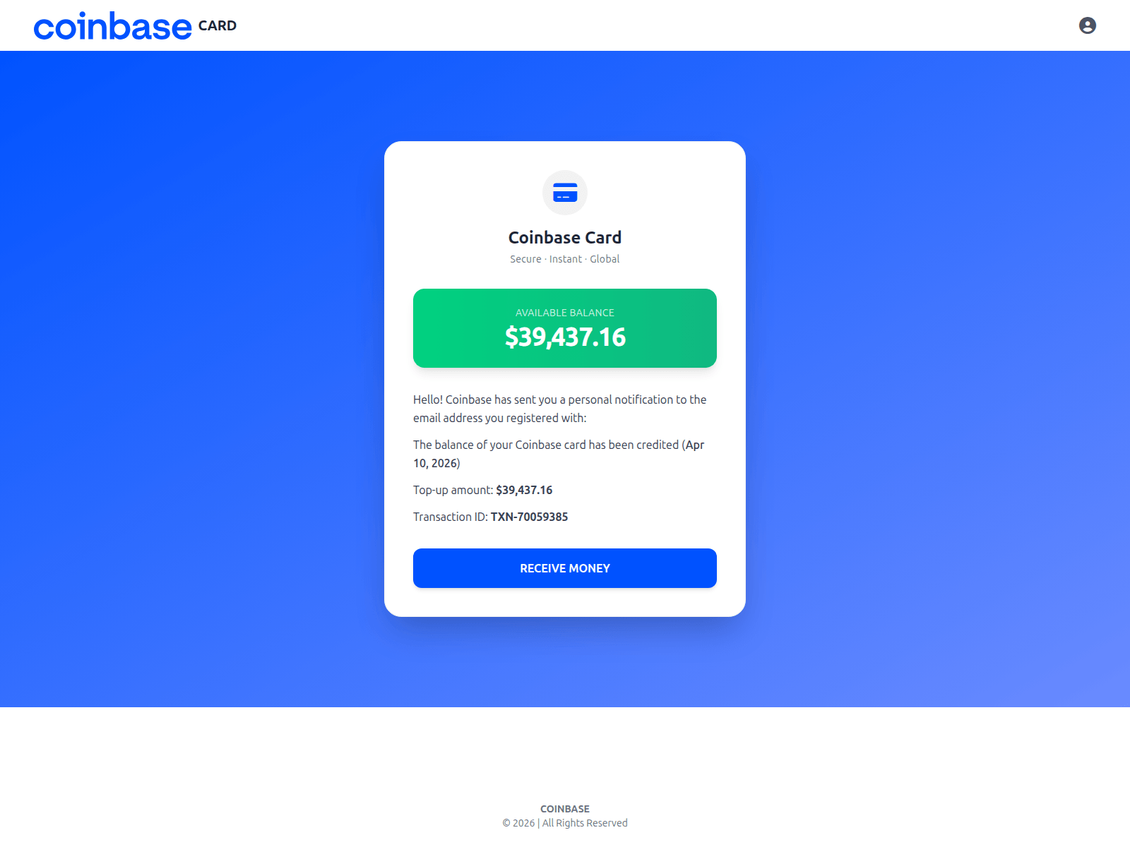 Screenshot of coinbasego.blogspot.com