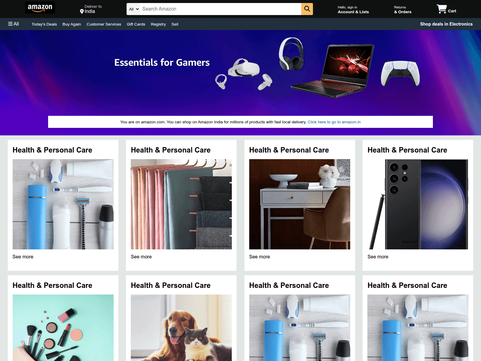 Screenshot of jaiswalsnehil.github.io