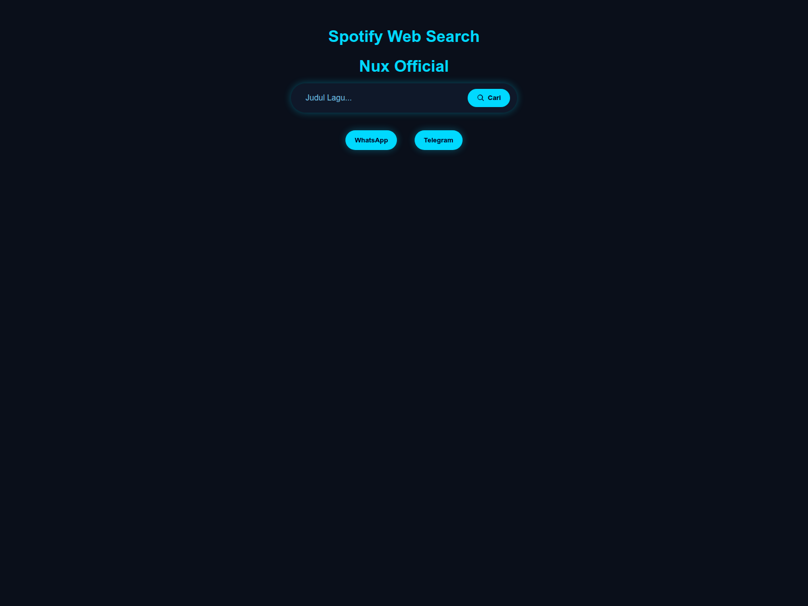 Screenshot of spotify-nux.pages.dev