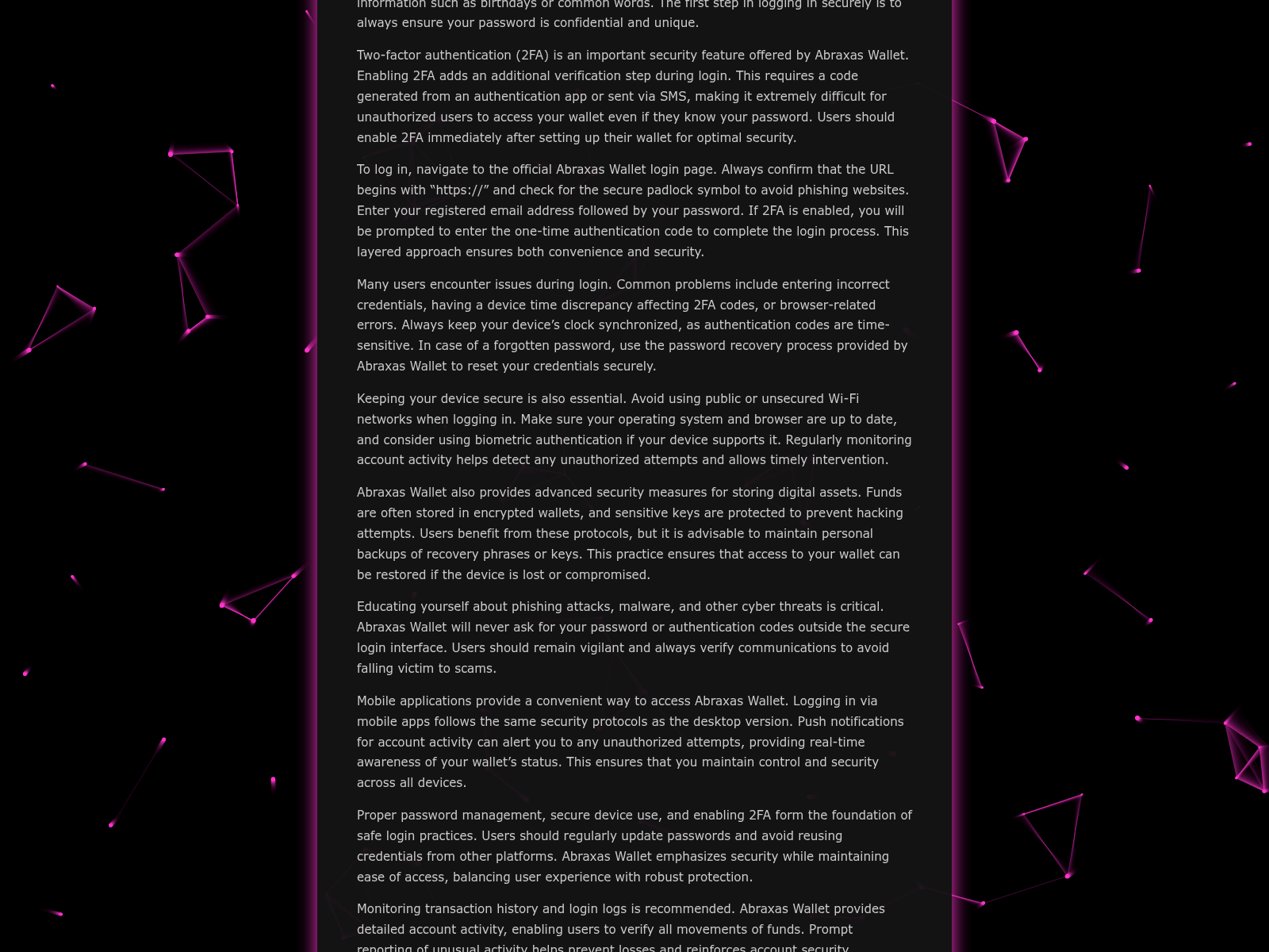 Screenshot of abrasx-wallet.pages.dev