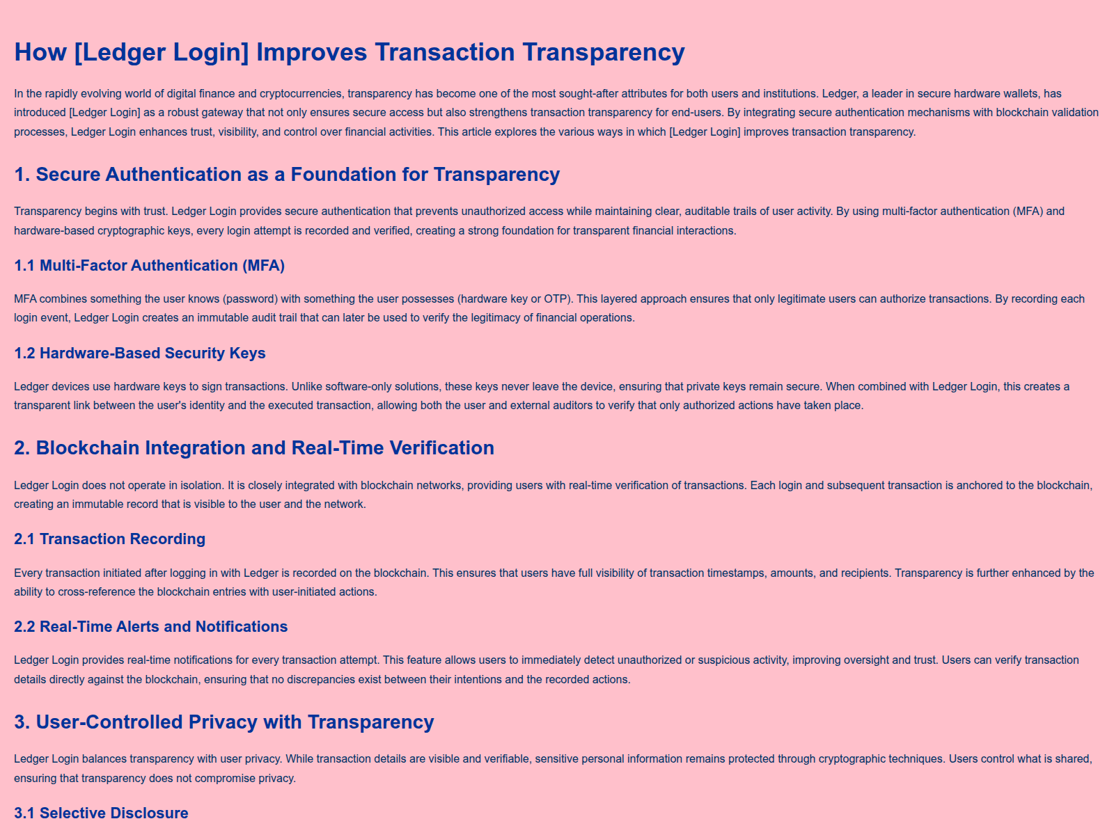 Screenshot of ledger-login-access.pages.dev