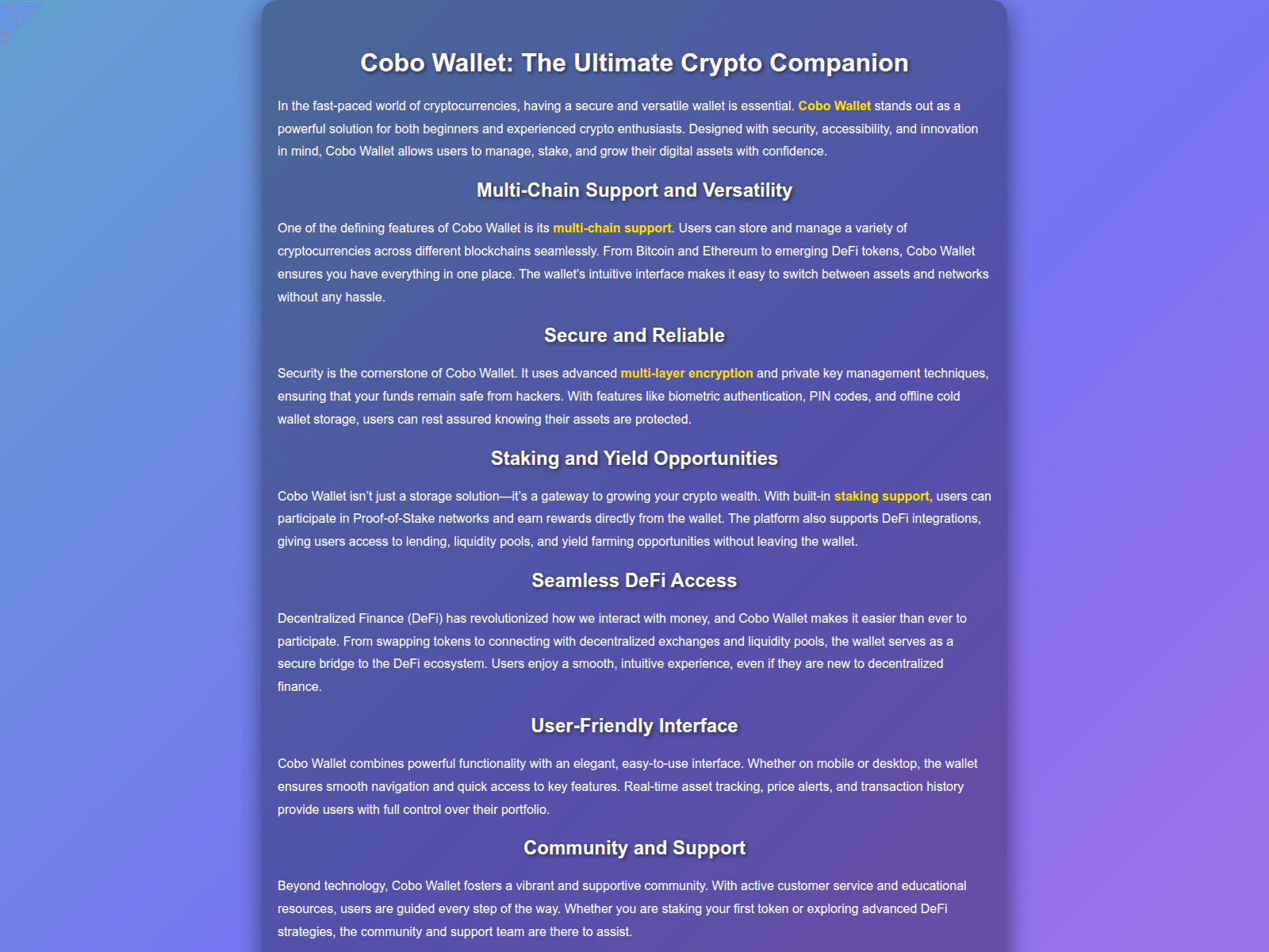 Screenshot of wallet-cobo-us.pages.dev