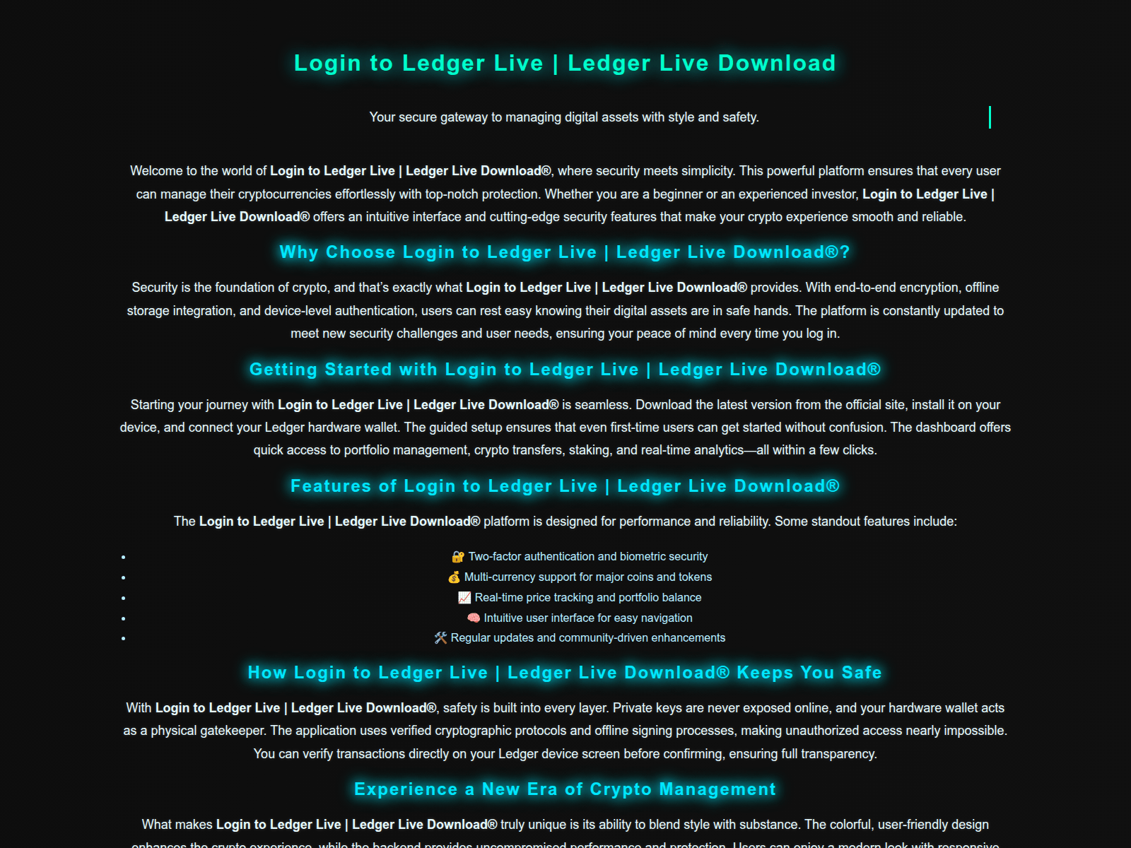 Screenshot of lognldger-en-us-live.pages.dev