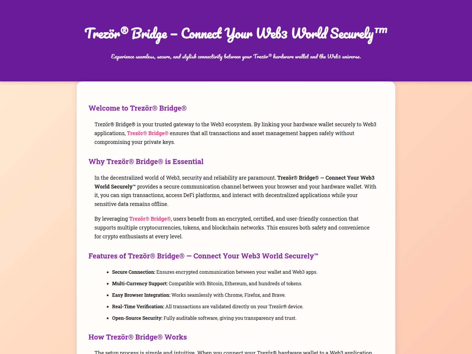 Screenshot of helpbridges-trzores.pages.dev