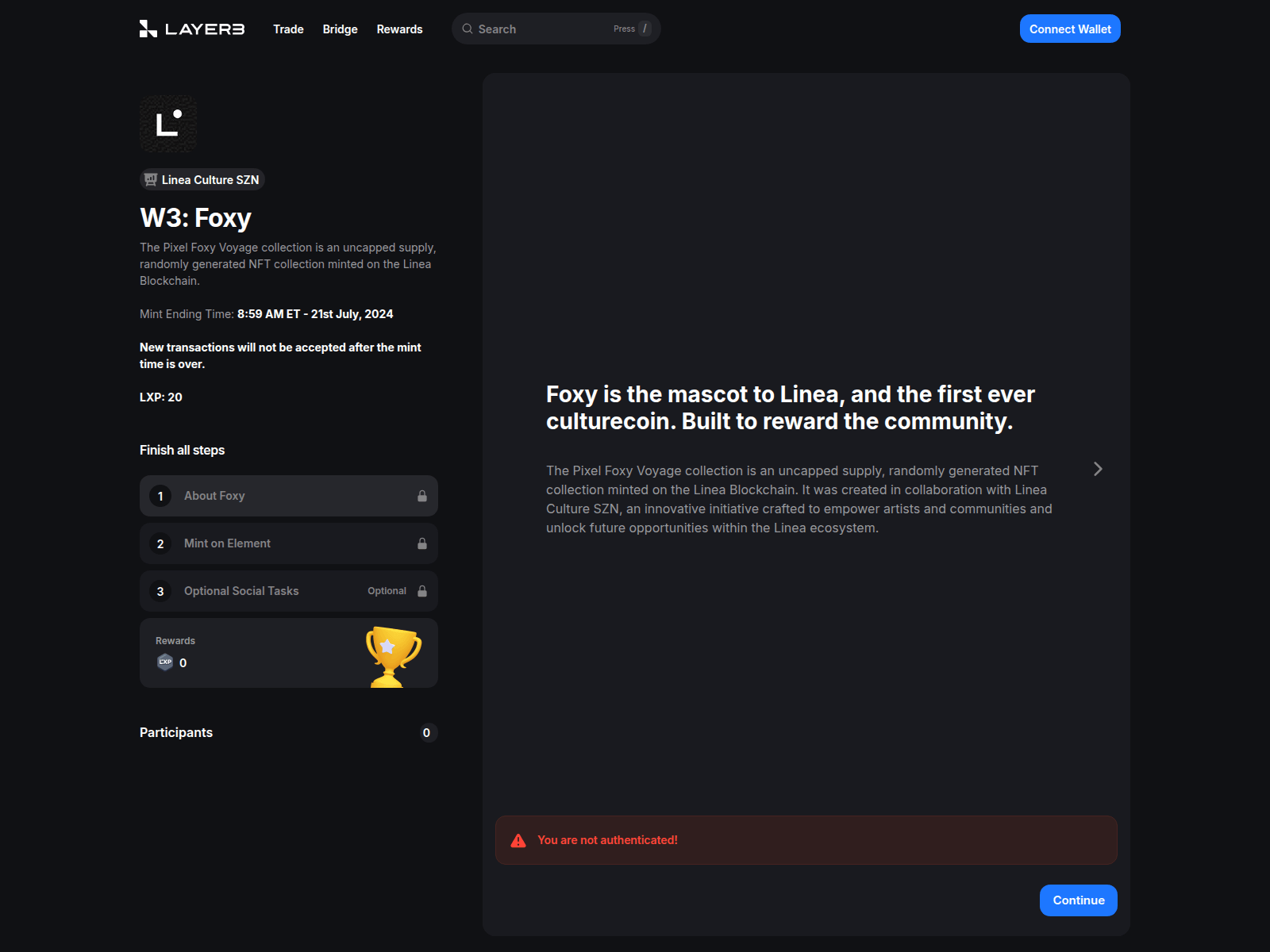 Screenshot of reward-welikethefoxcom.pages.dev