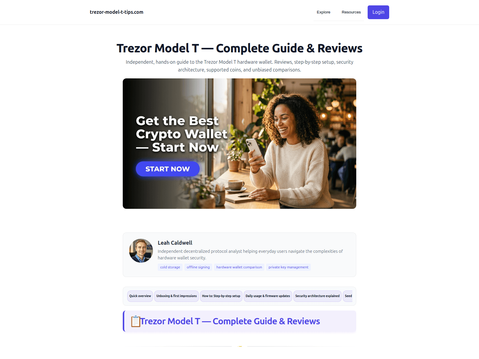 Screenshot of trezor-model-t-tips.com