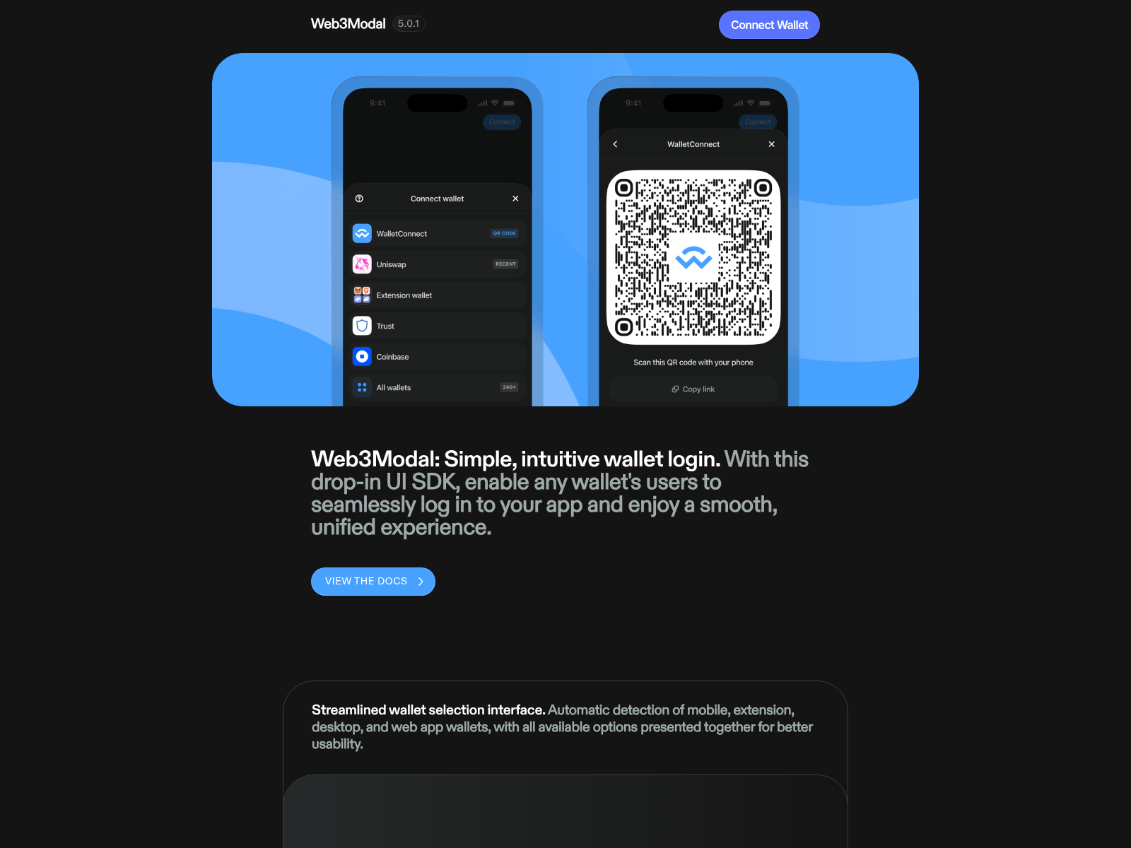 Screenshot of web3modal-docs.pages.dev
