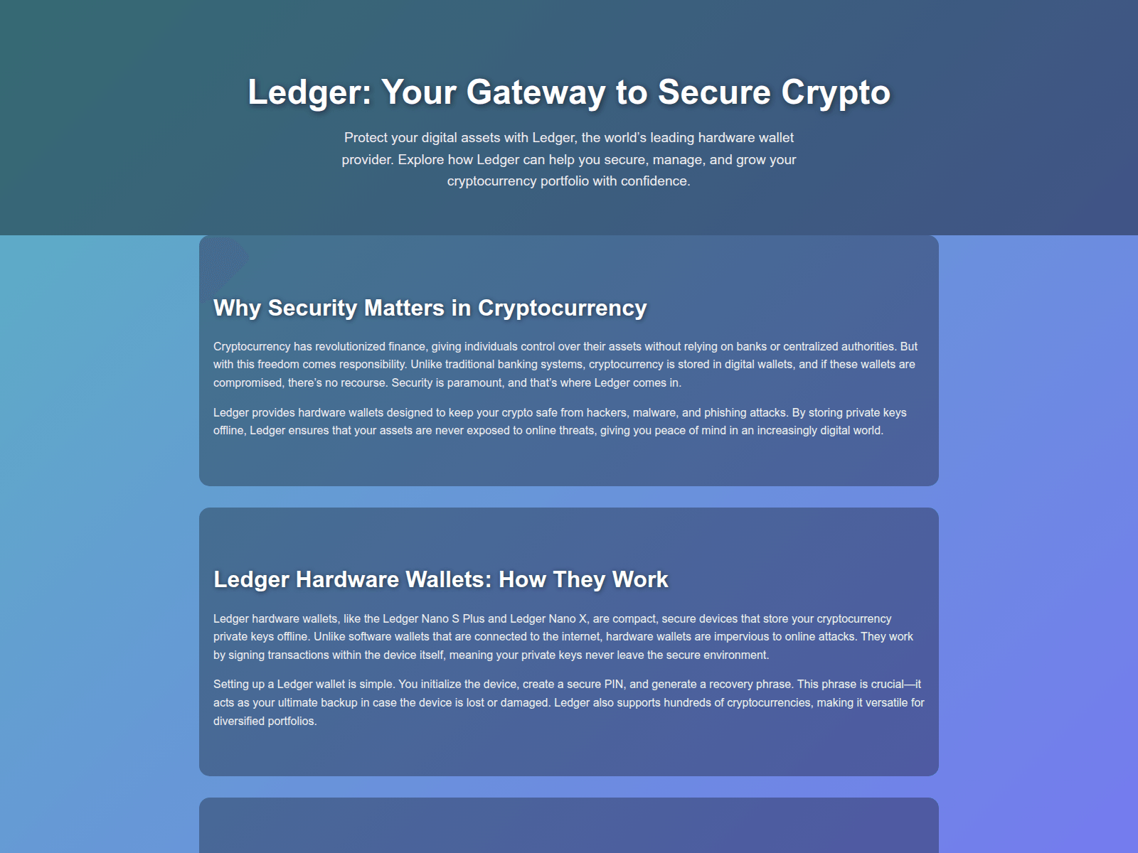 Screenshot of leger-com-start-app-6yx.pages.dev