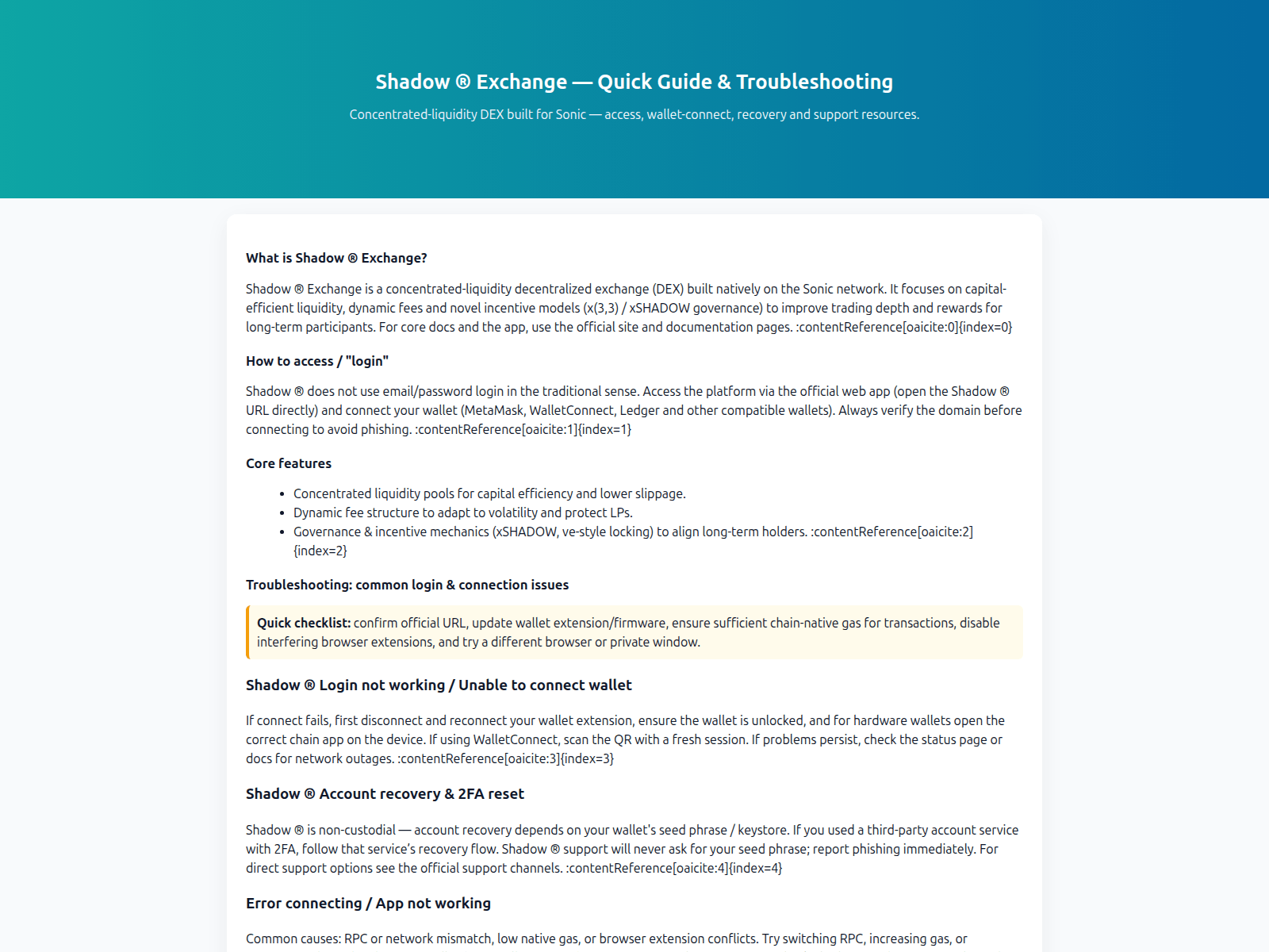 Screenshot of faq-exxchange-shadow-io.pages.dev