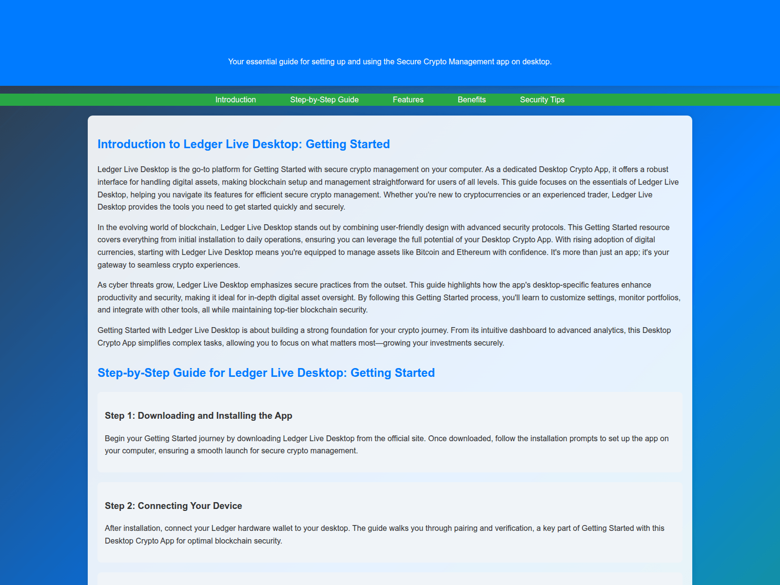 Screenshot of lejger-live-dsktop.pages.dev