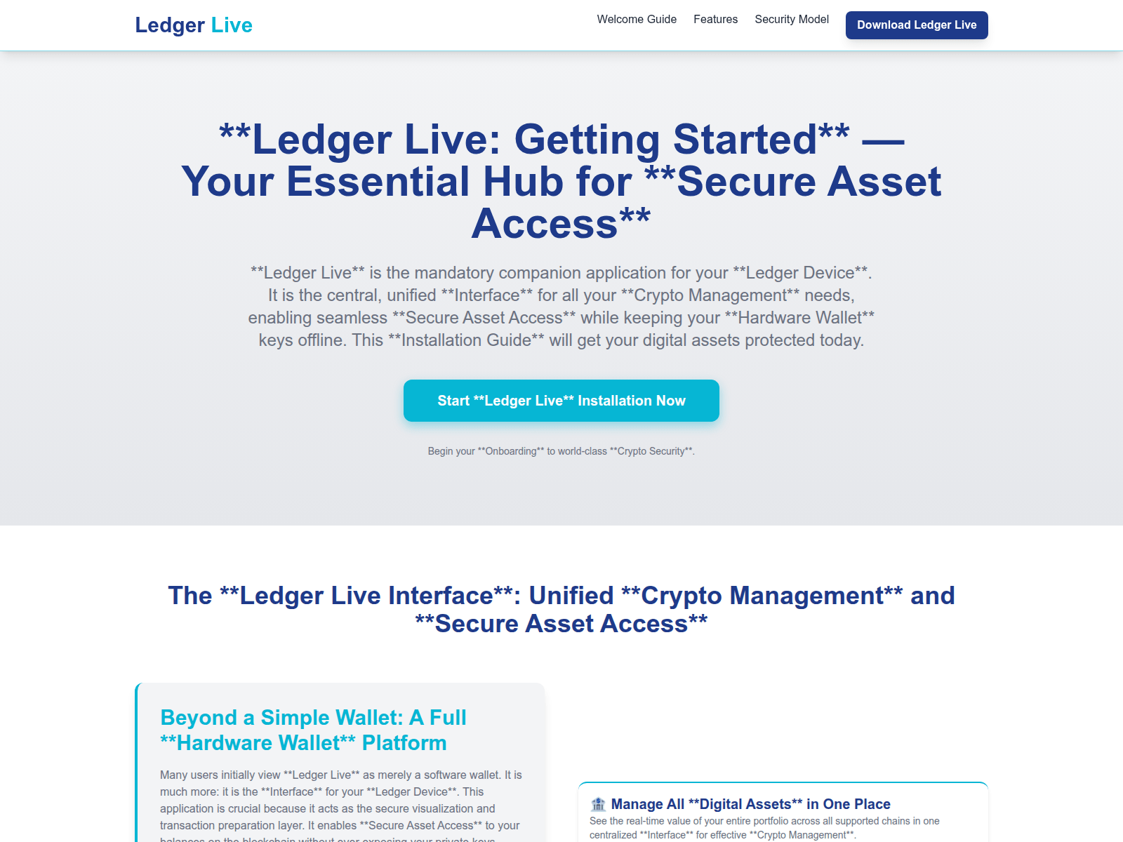 Screenshot of ledger-iive-usa.pages.dev