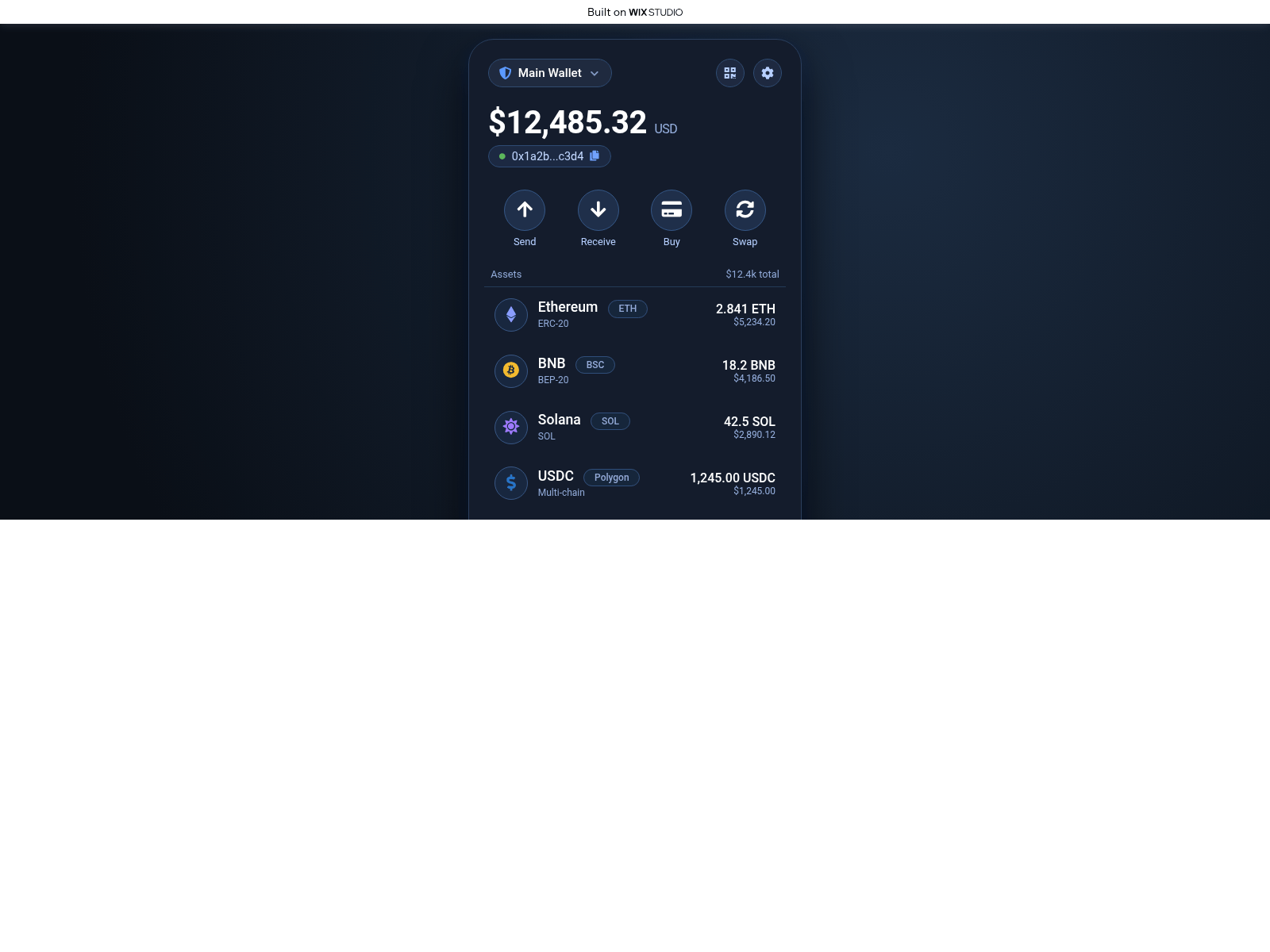 Screenshot of trust-extensio.wixstudio.com