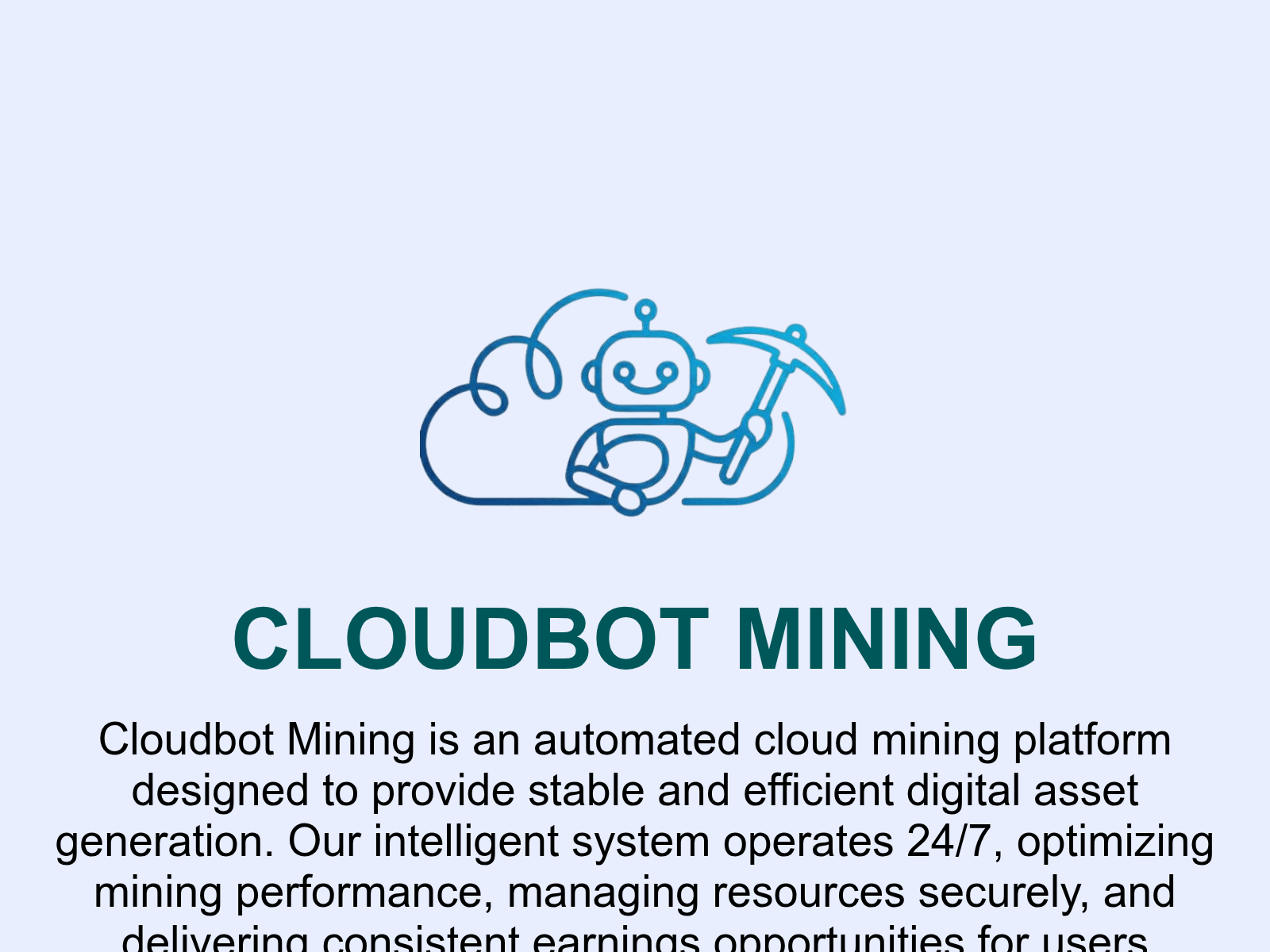 Screenshot of cloud.botmining.vip