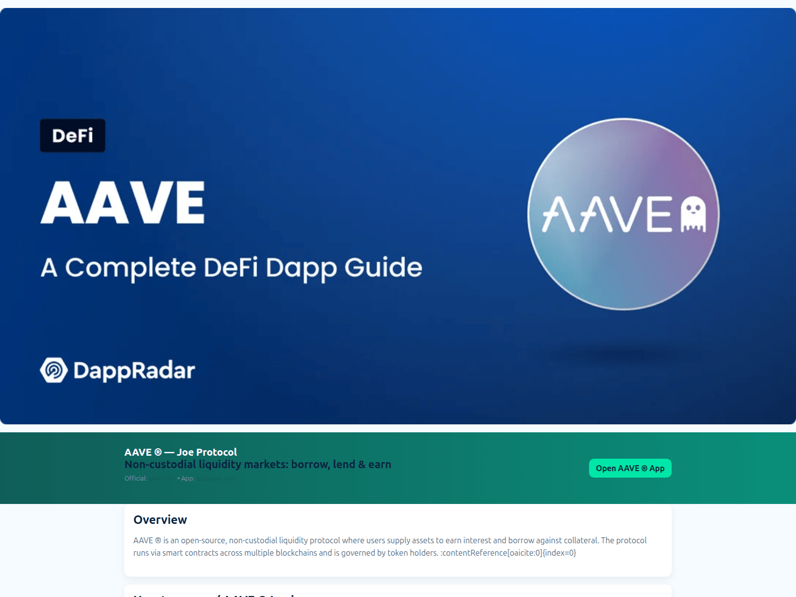 Screenshot of support-us-en-aave.pages.dev