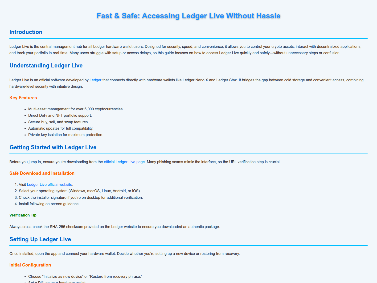 Screenshot of ldgr-safe-live.pages.dev