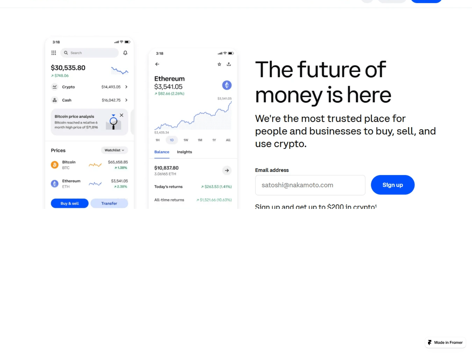 Screenshot of help-coinbsecom-sign-us.framer.ai