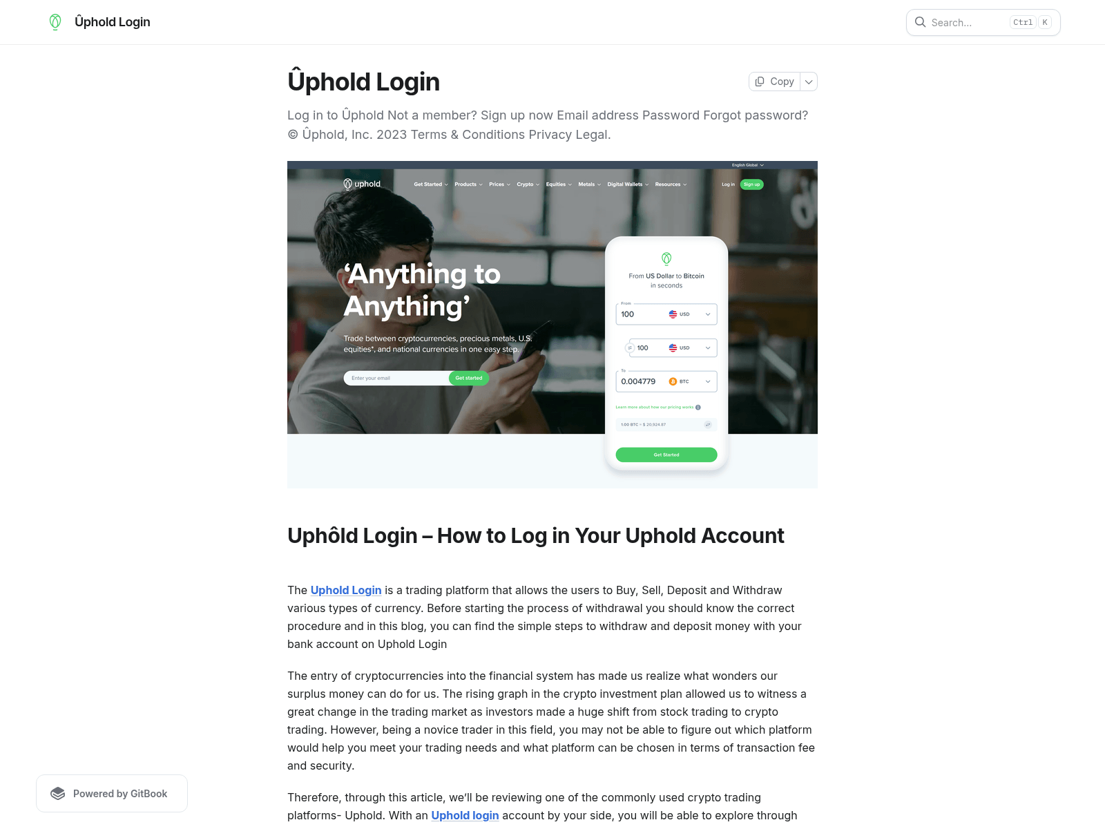 Screenshot of upihlodlognim.gitbook.io