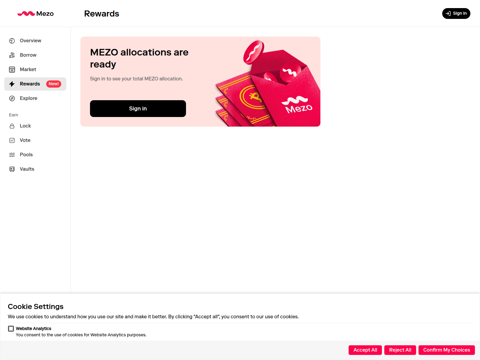 Screenshot of mezo-org.sbs