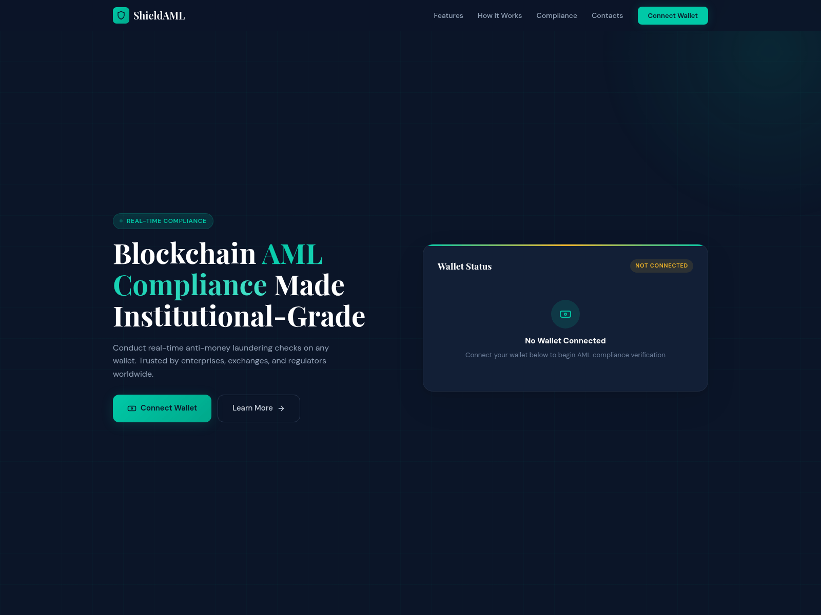 Screenshot of shieldaml.org