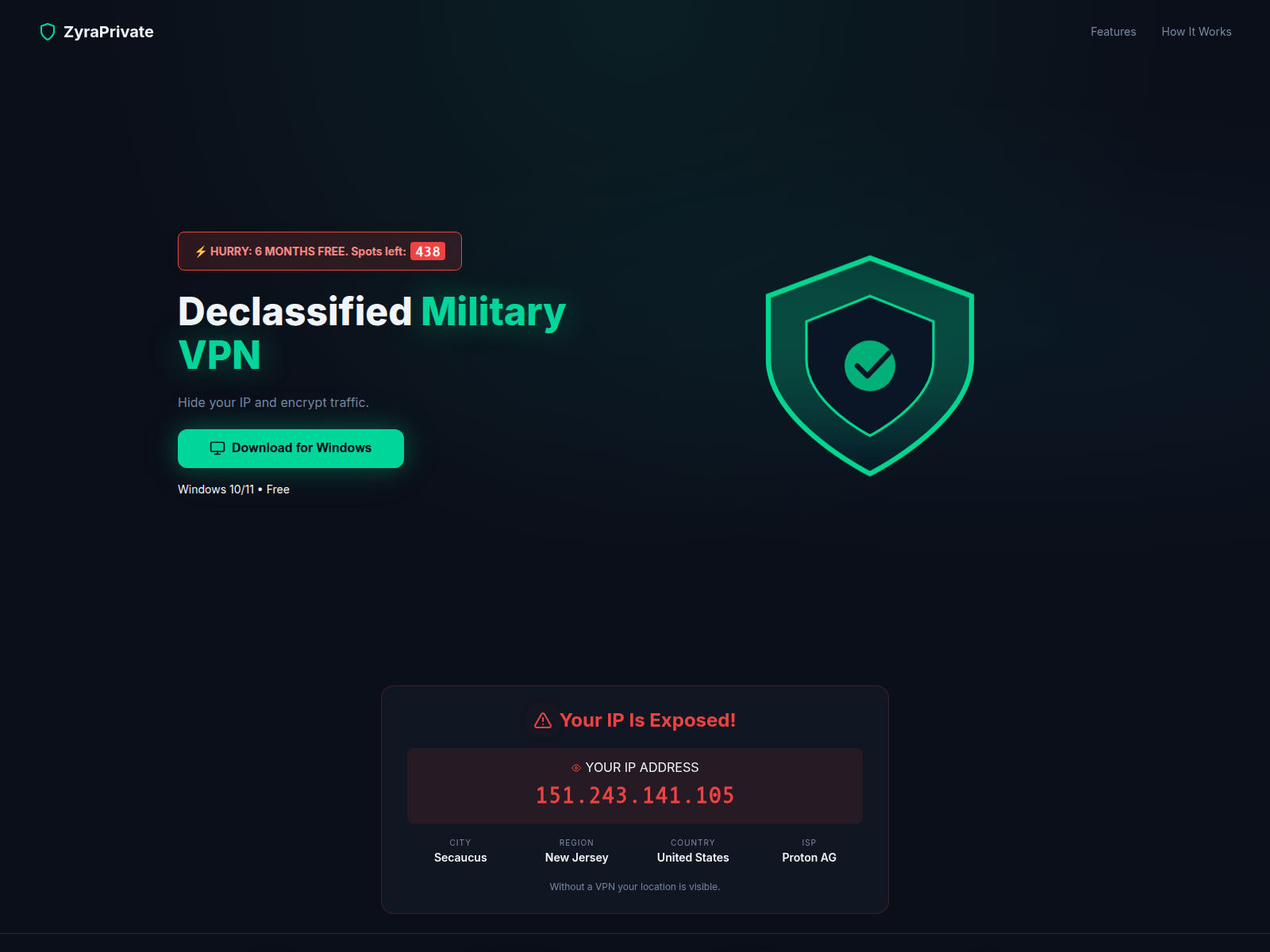 Screenshot of zyraprivate.sbs