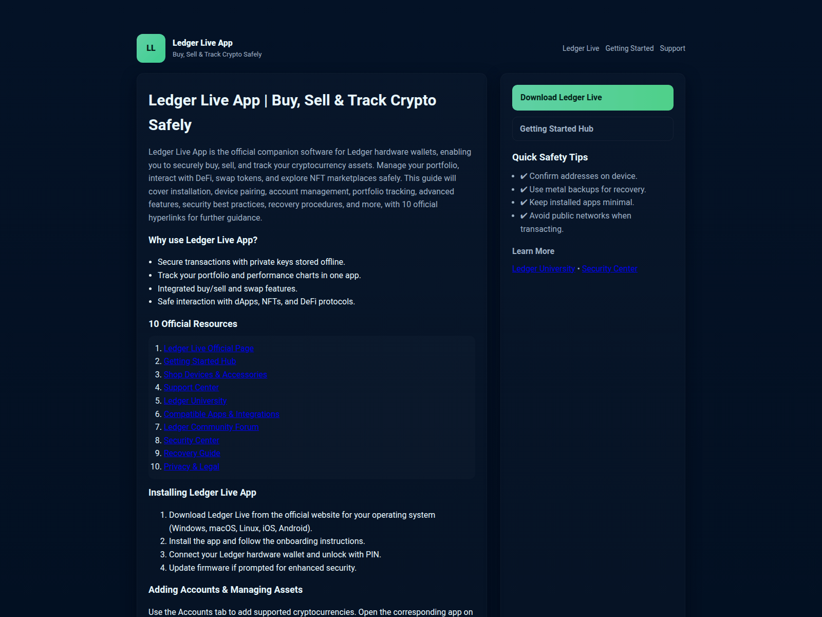 Screenshot of live-lejderr.pages.dev
