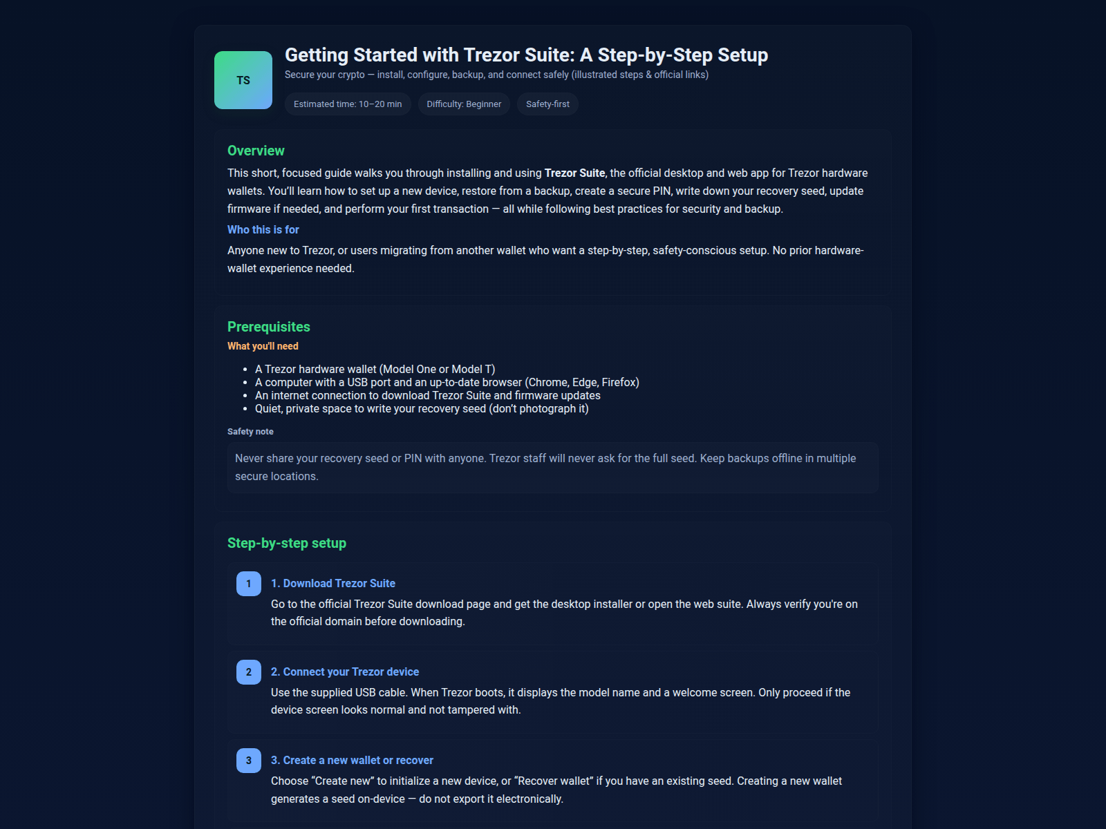 Screenshot of suite-tre-zor-io.pages.dev