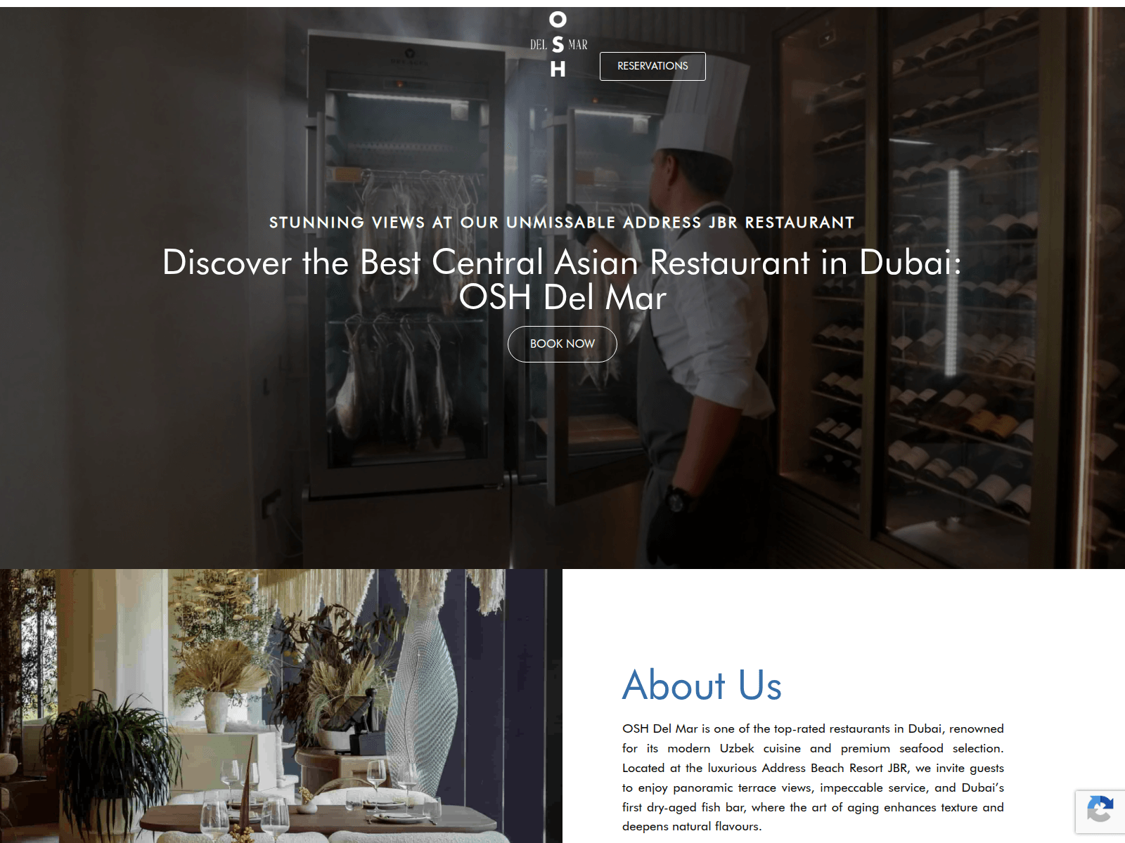 Screenshot of oshdelmar.com