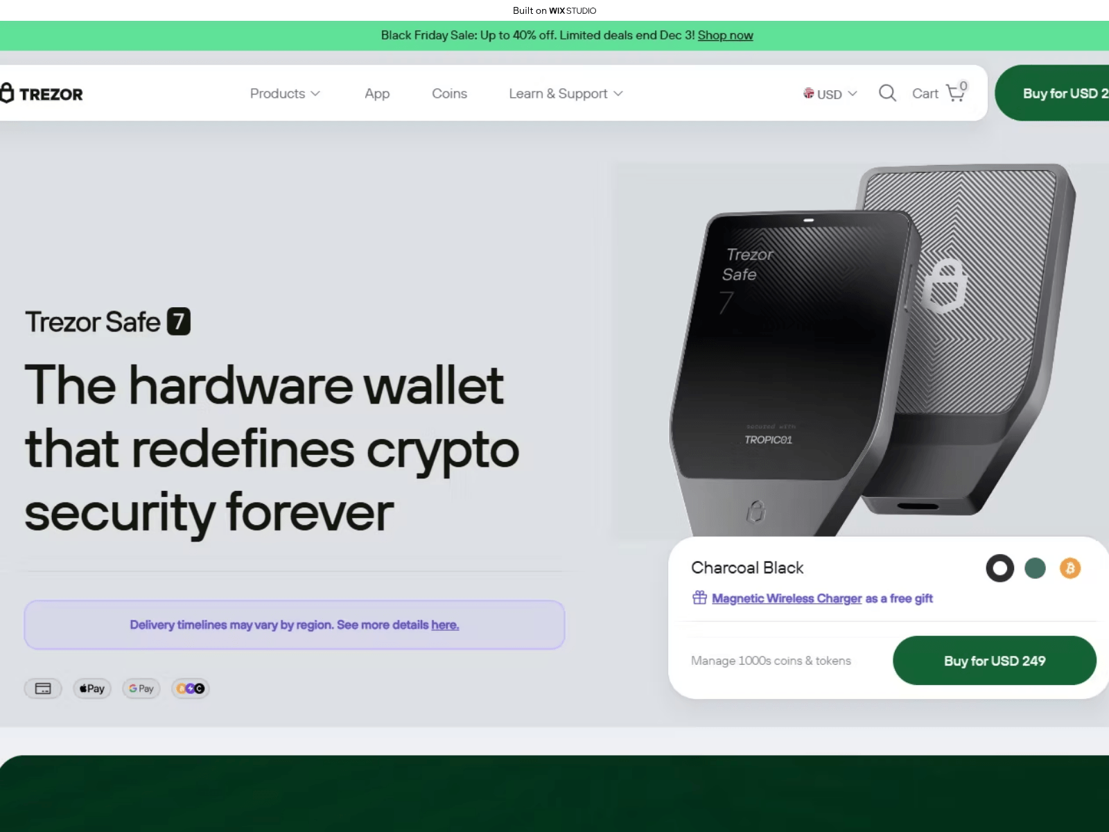 Screenshot of bridge-manage.wixstudio.com