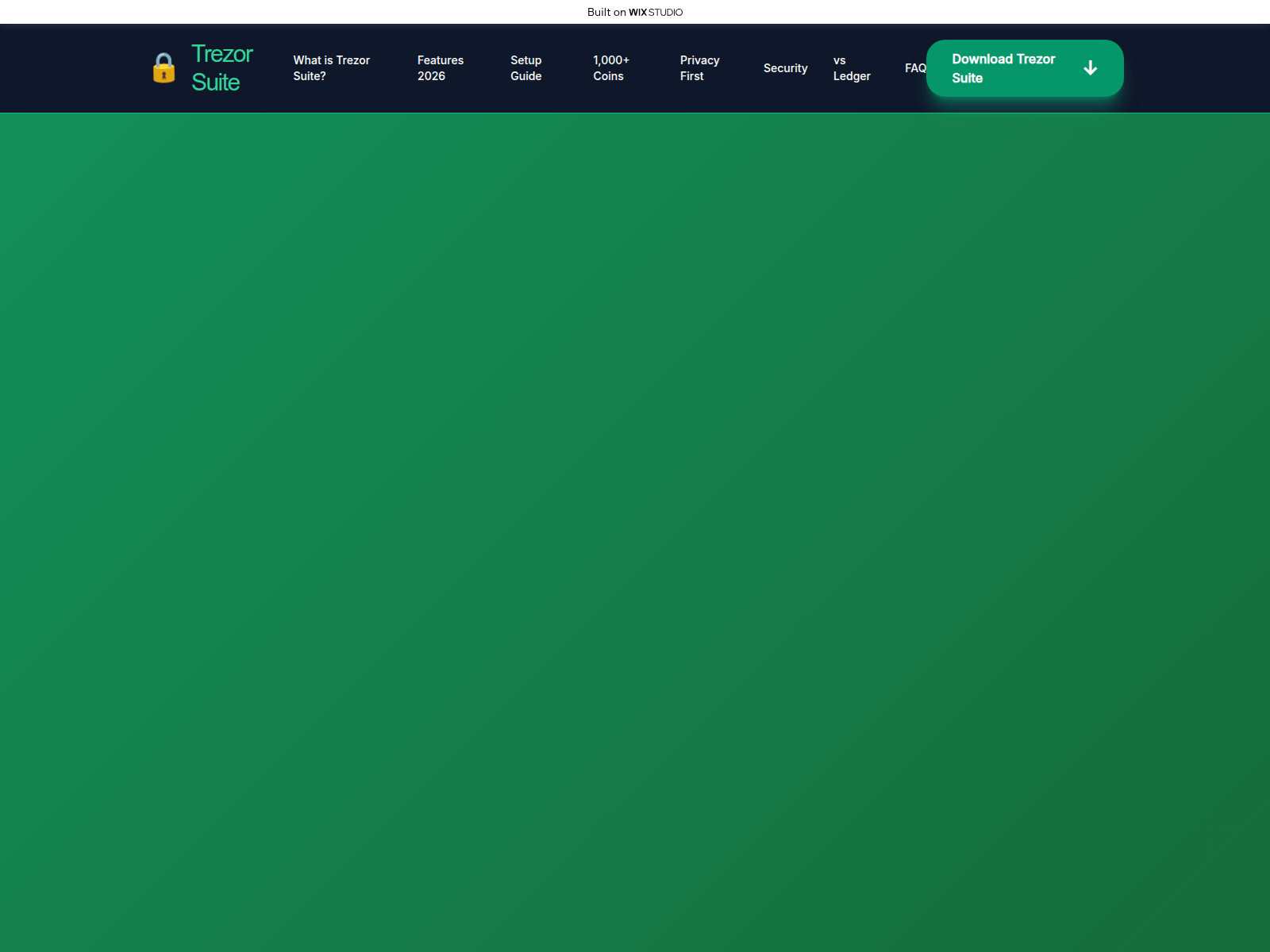 Screenshot of trezo-suit-nav.wixstudio.com