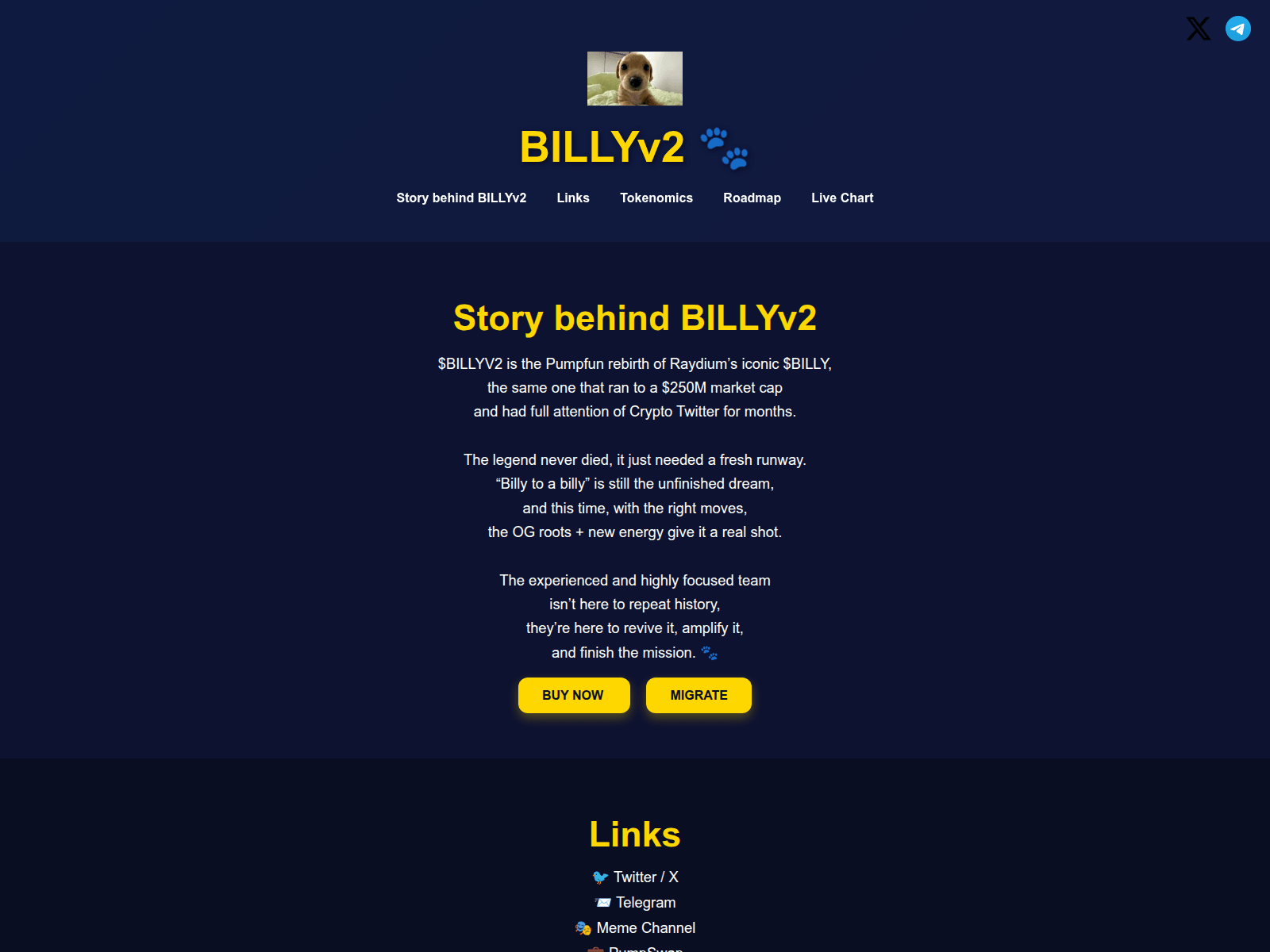 Screenshot of billysol-lol.live