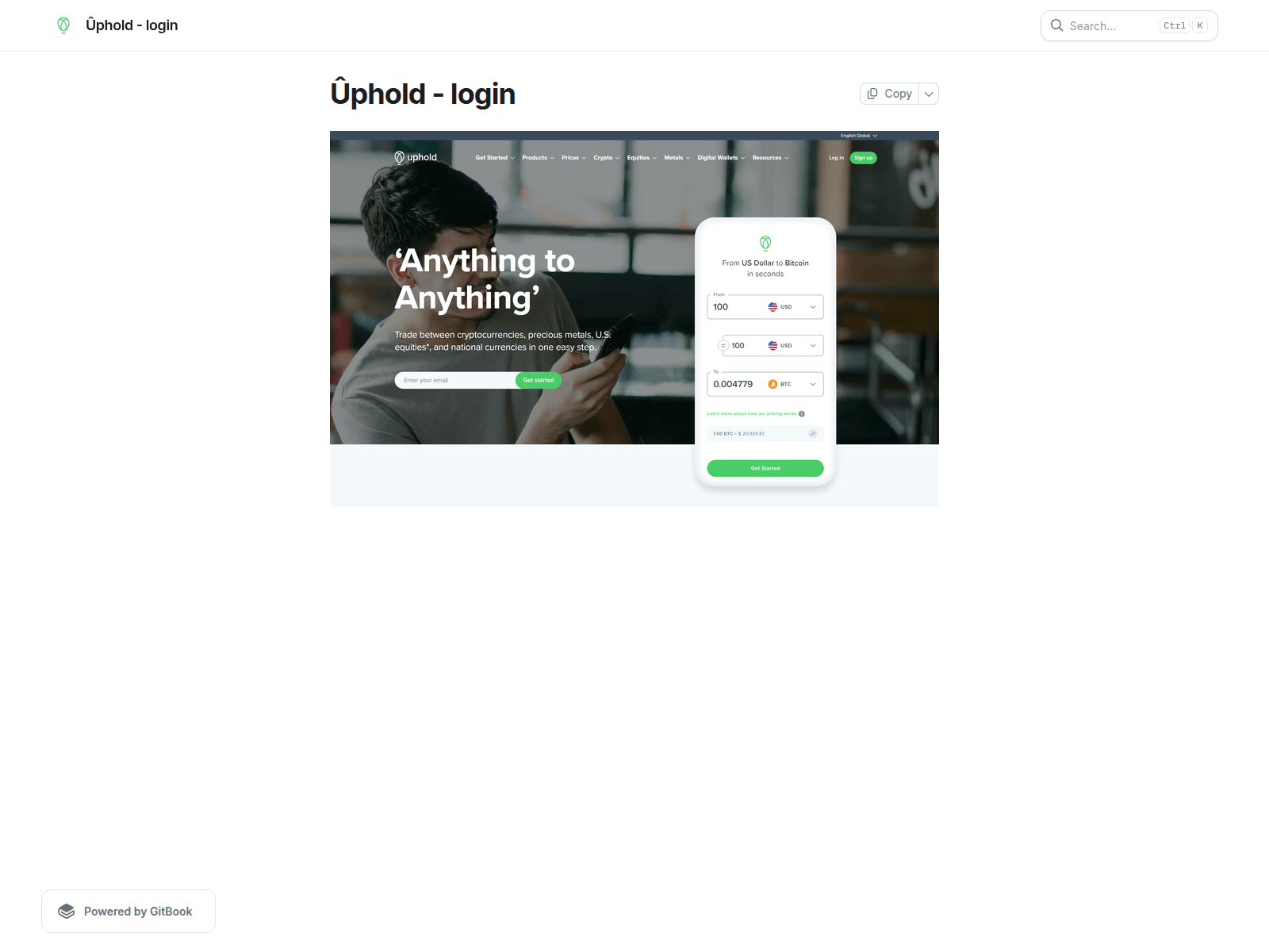 Screenshot of uppholdzloginl-1.gitbook.io