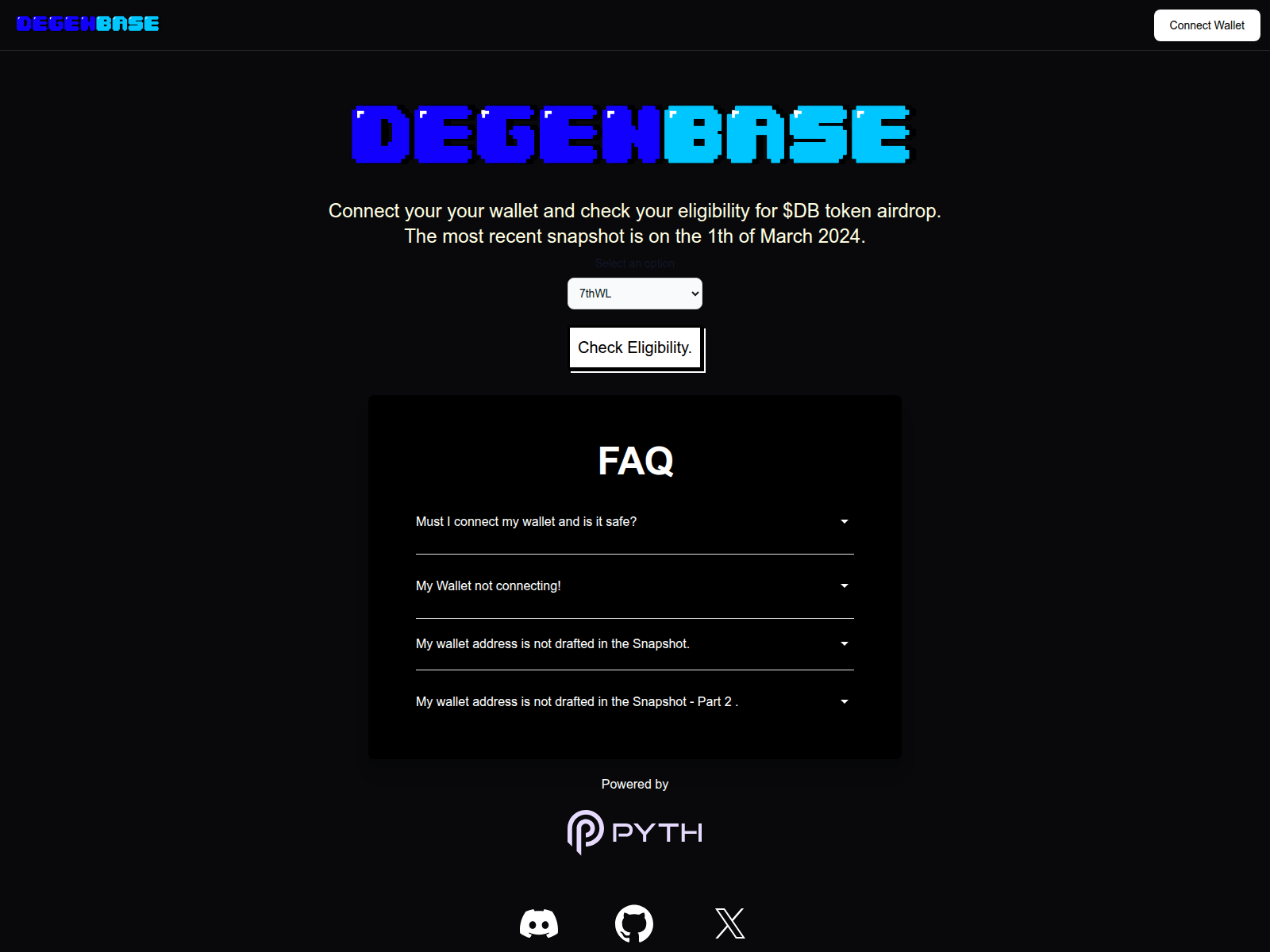 Screenshot of degenbase-trade.pages.dev
