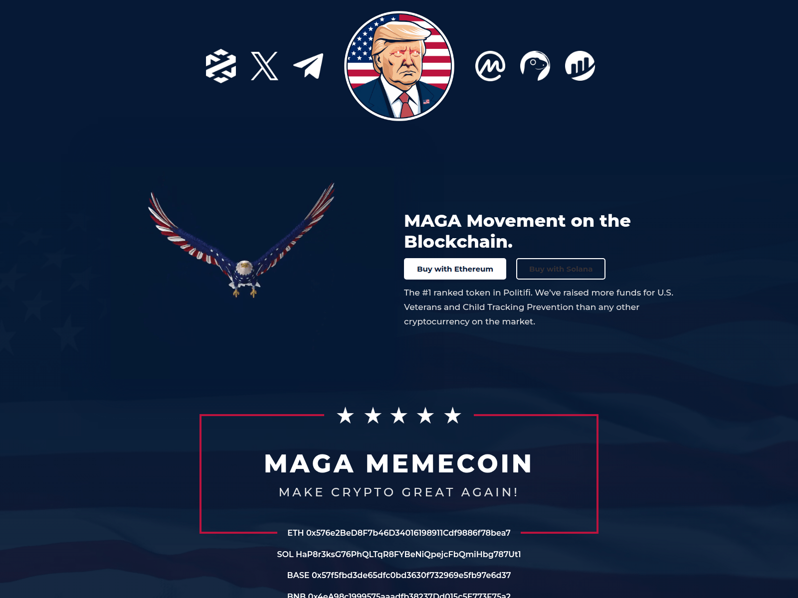 Screenshot of magamemecoin-com.pages.dev