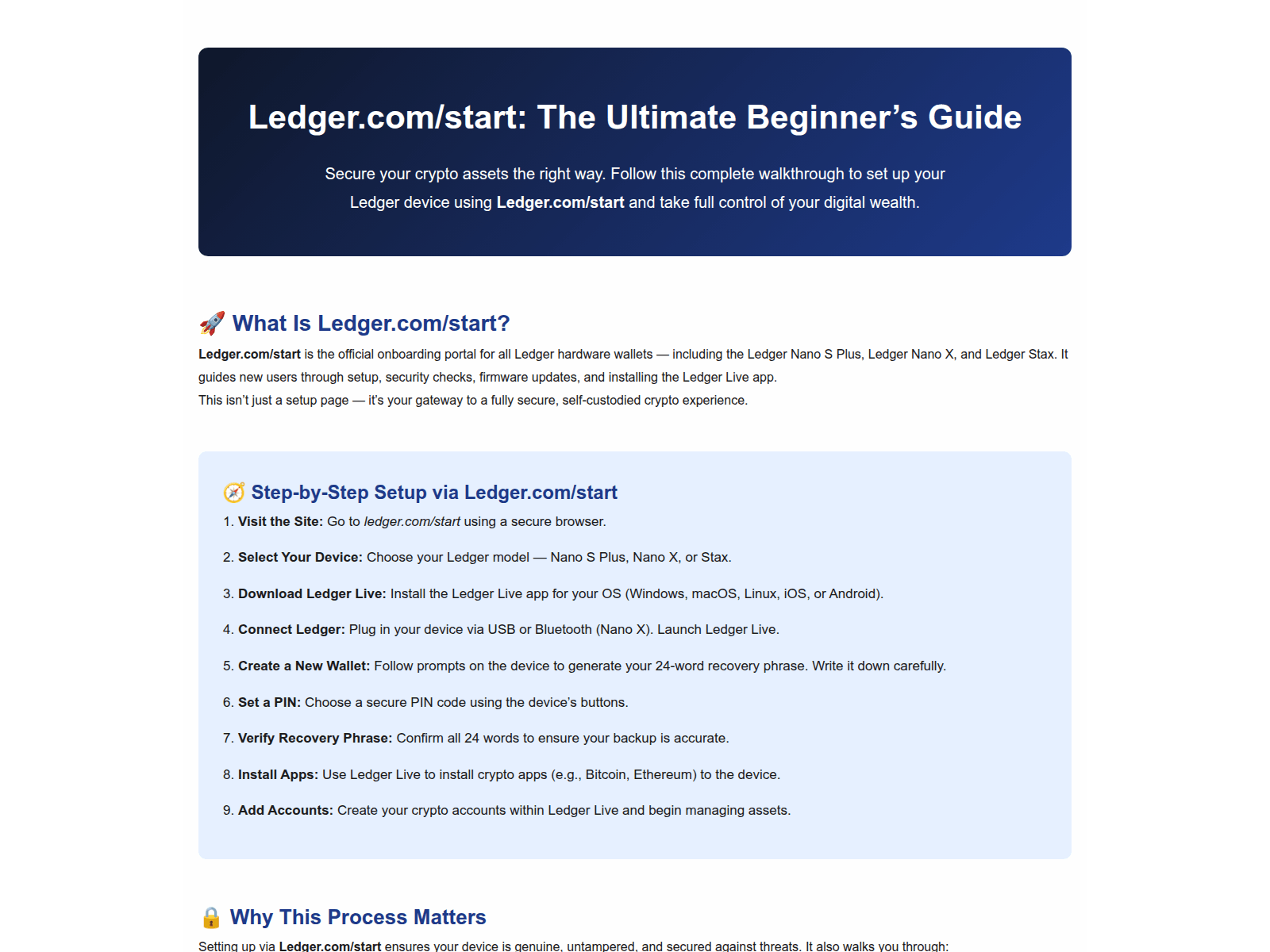 Screenshot of com-ledgar-startt.pages.dev