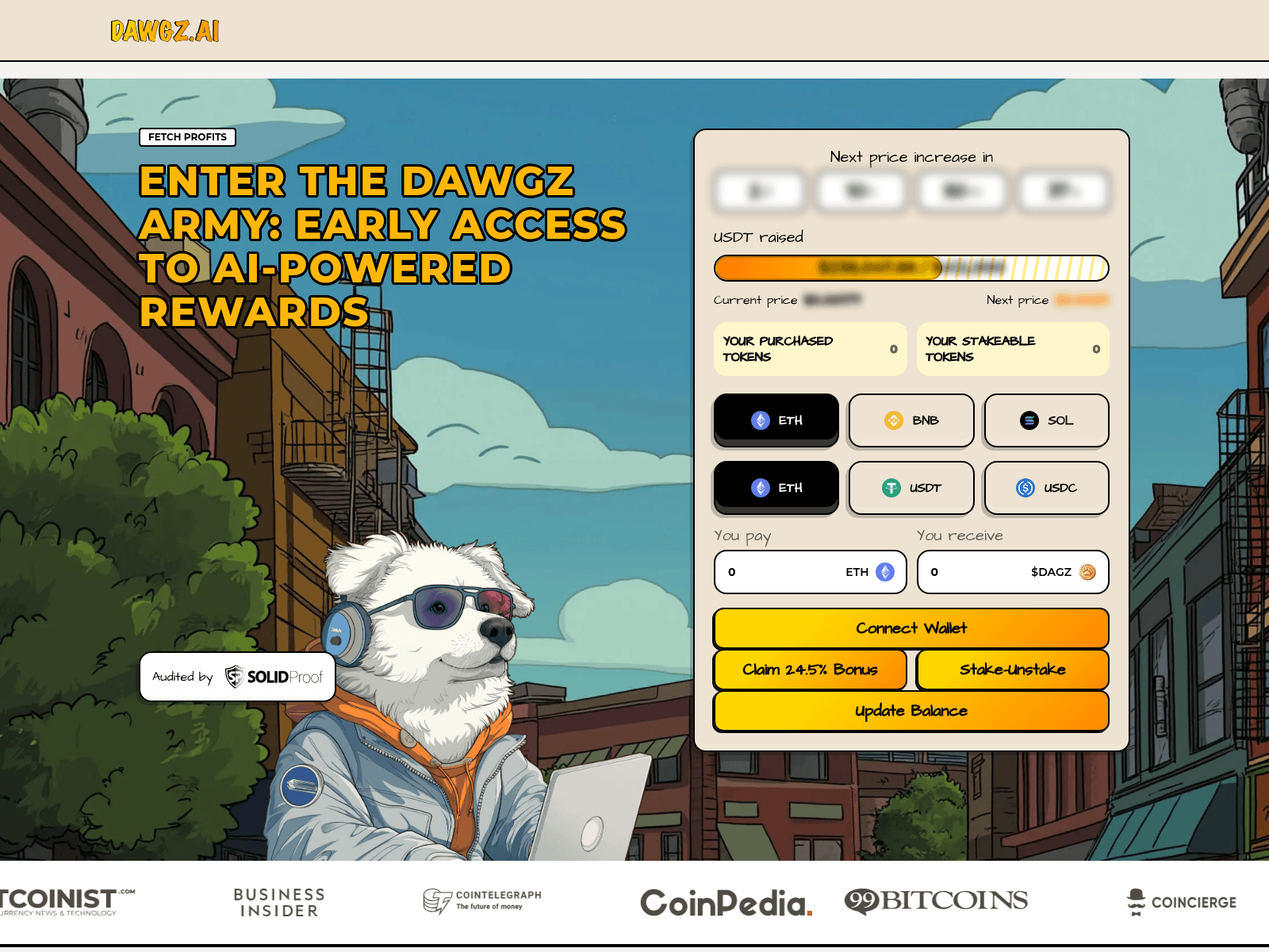 Screenshot of dawgz-web3.pages.dev