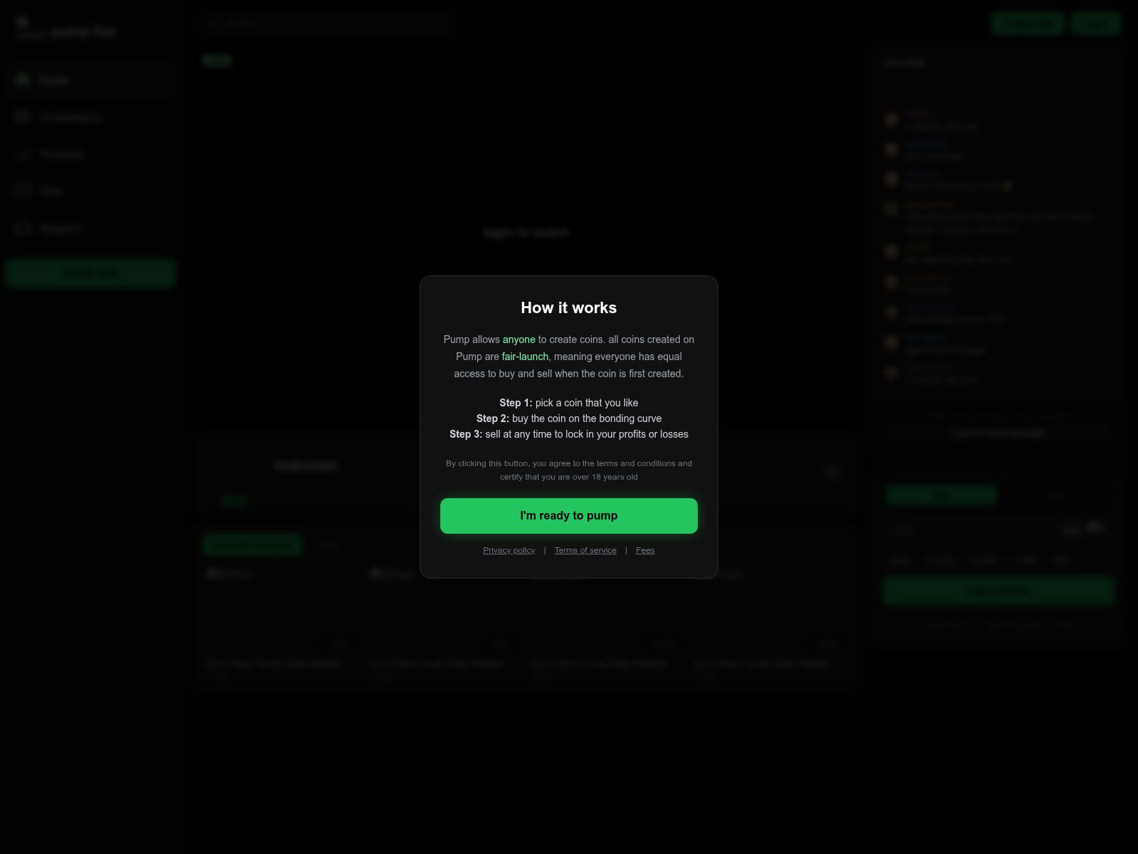 Screenshot of pumlpi.fun