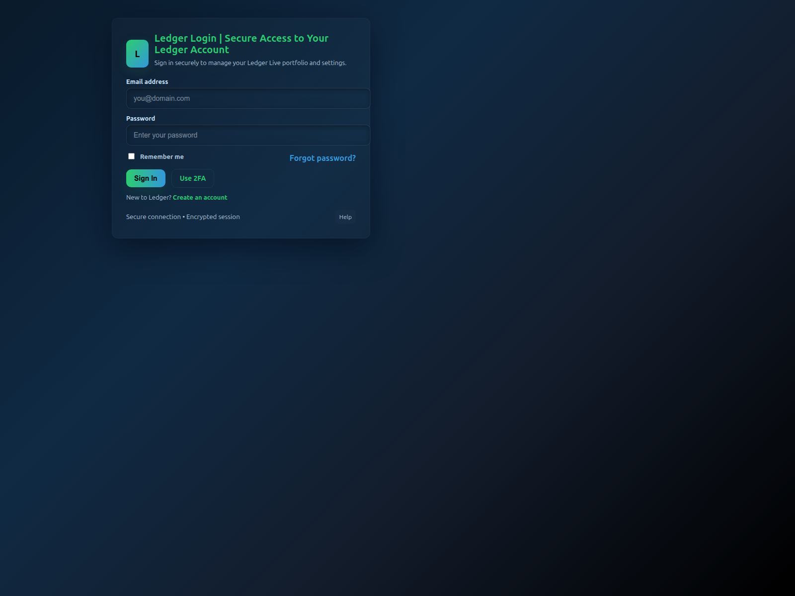 Screenshot of ledgr-logn-us.pages.dev
