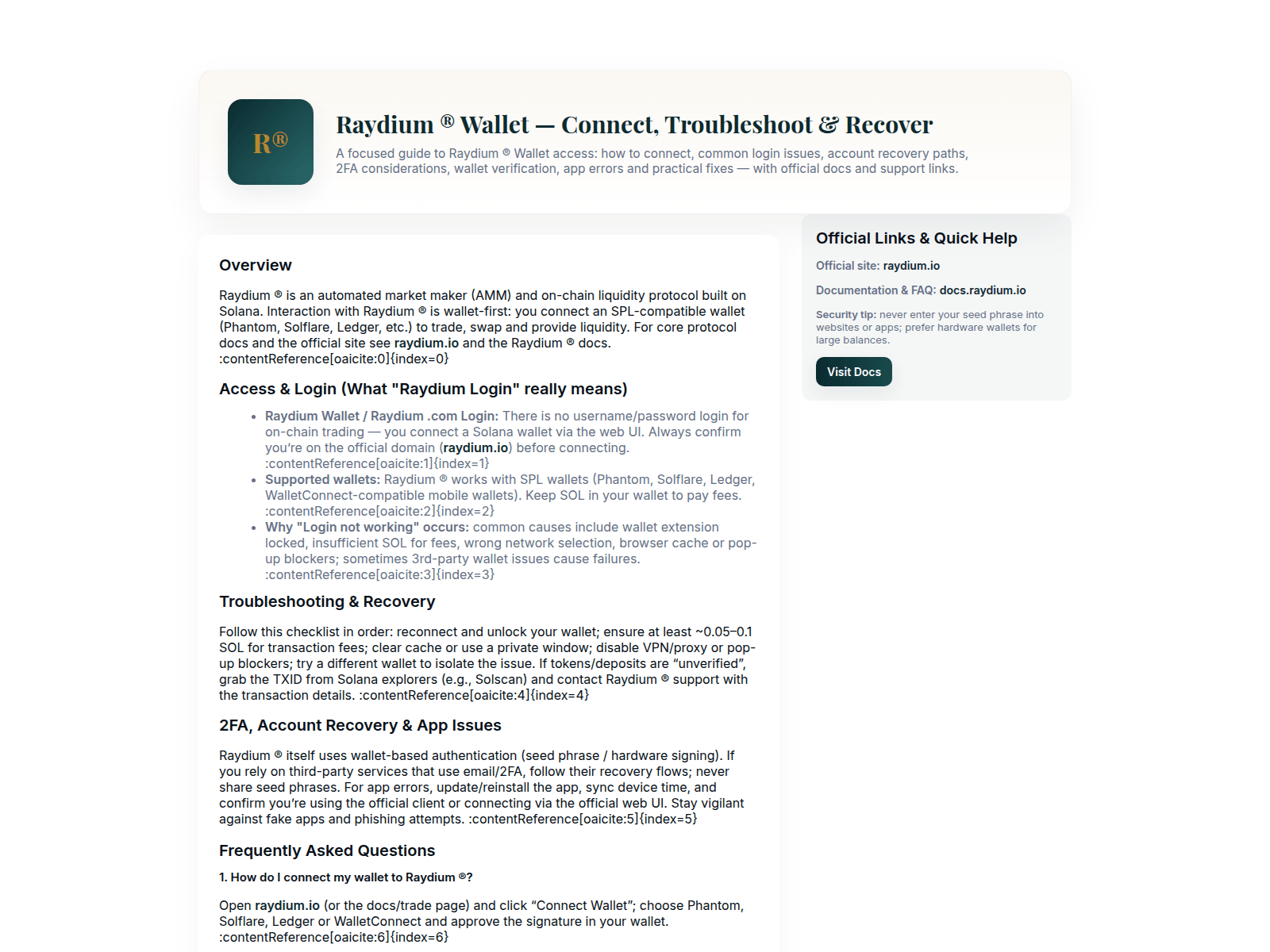 Screenshot of began-wallet-rayiidum.pages.dev