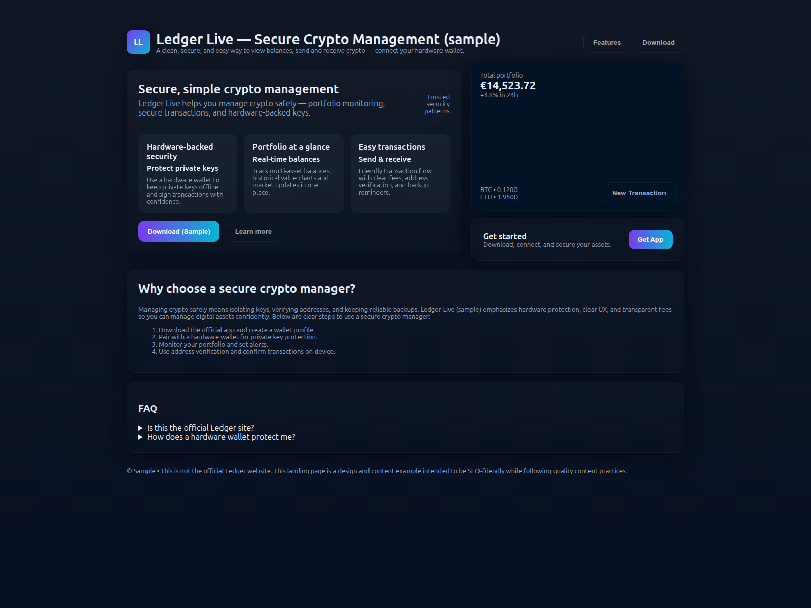 Screenshot of ledger--live-log-in.pages.dev