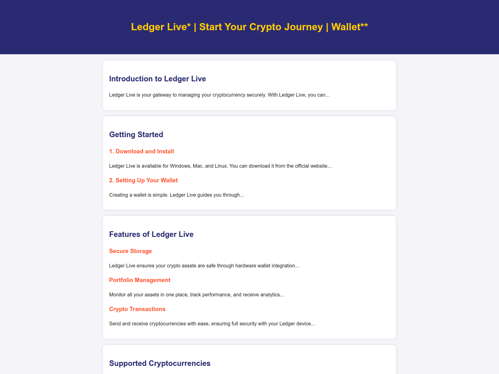 Screenshot of guide-wallet-ledger.pages.dev