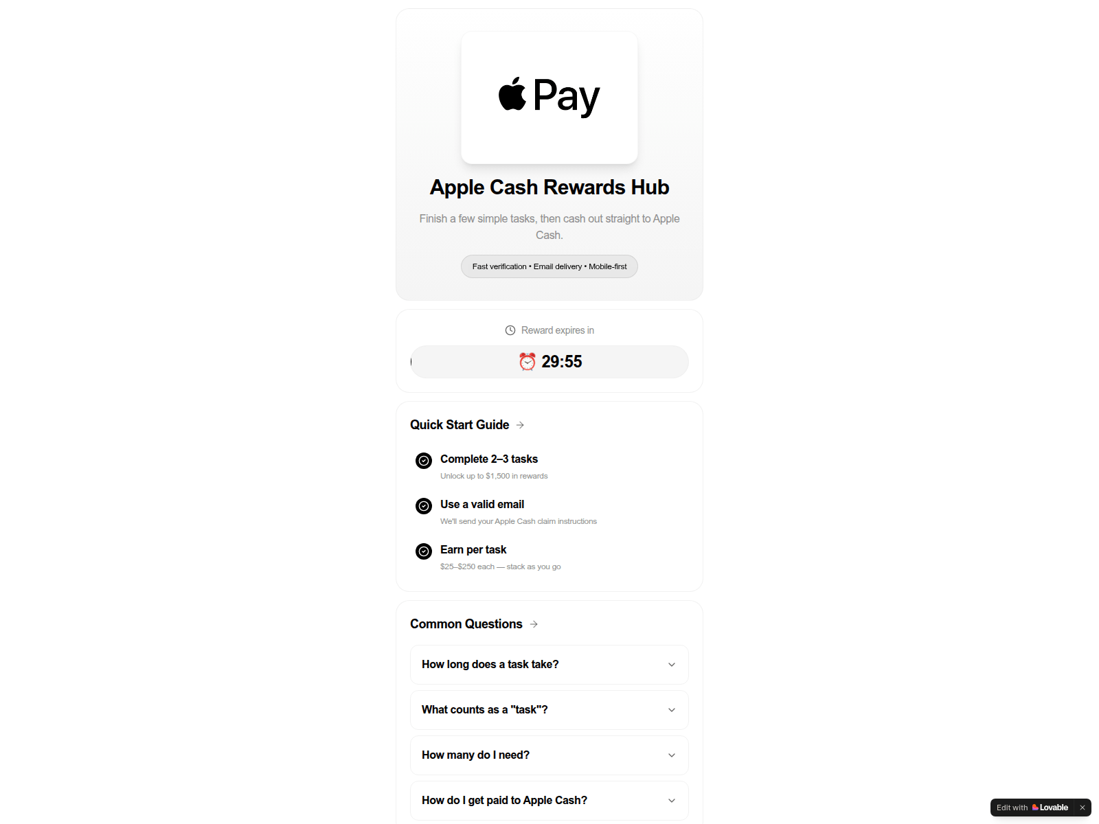 Screenshot of apple.mobprofs.com