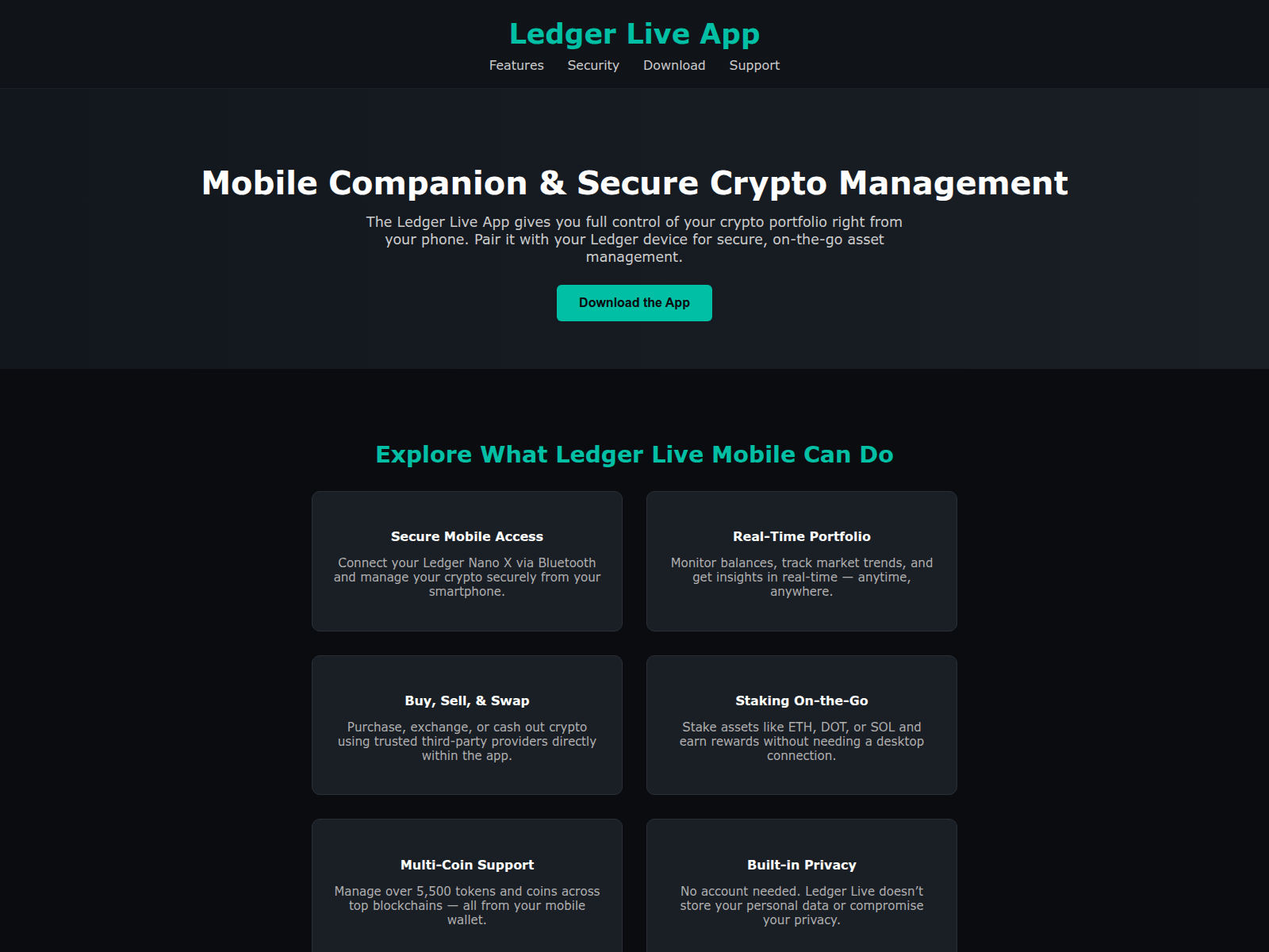 Screenshot of app-livledger.pages.dev