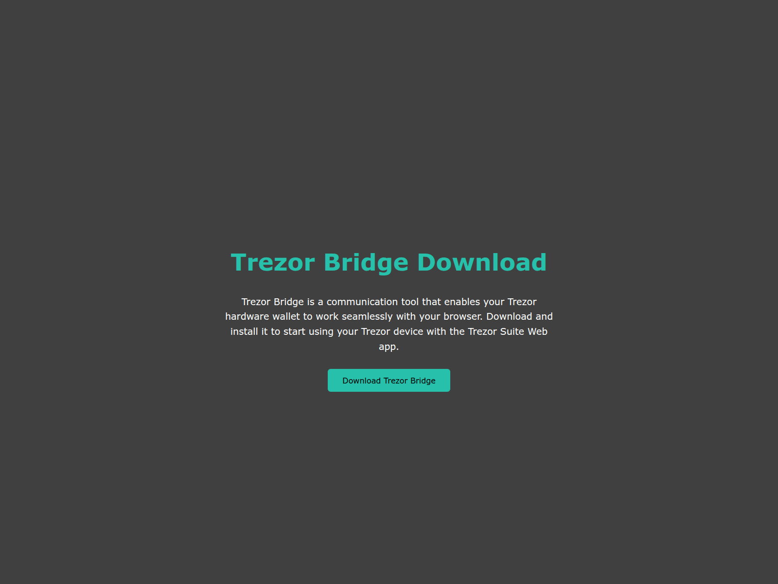 Screenshot of bridge-trezar-download.pages.dev