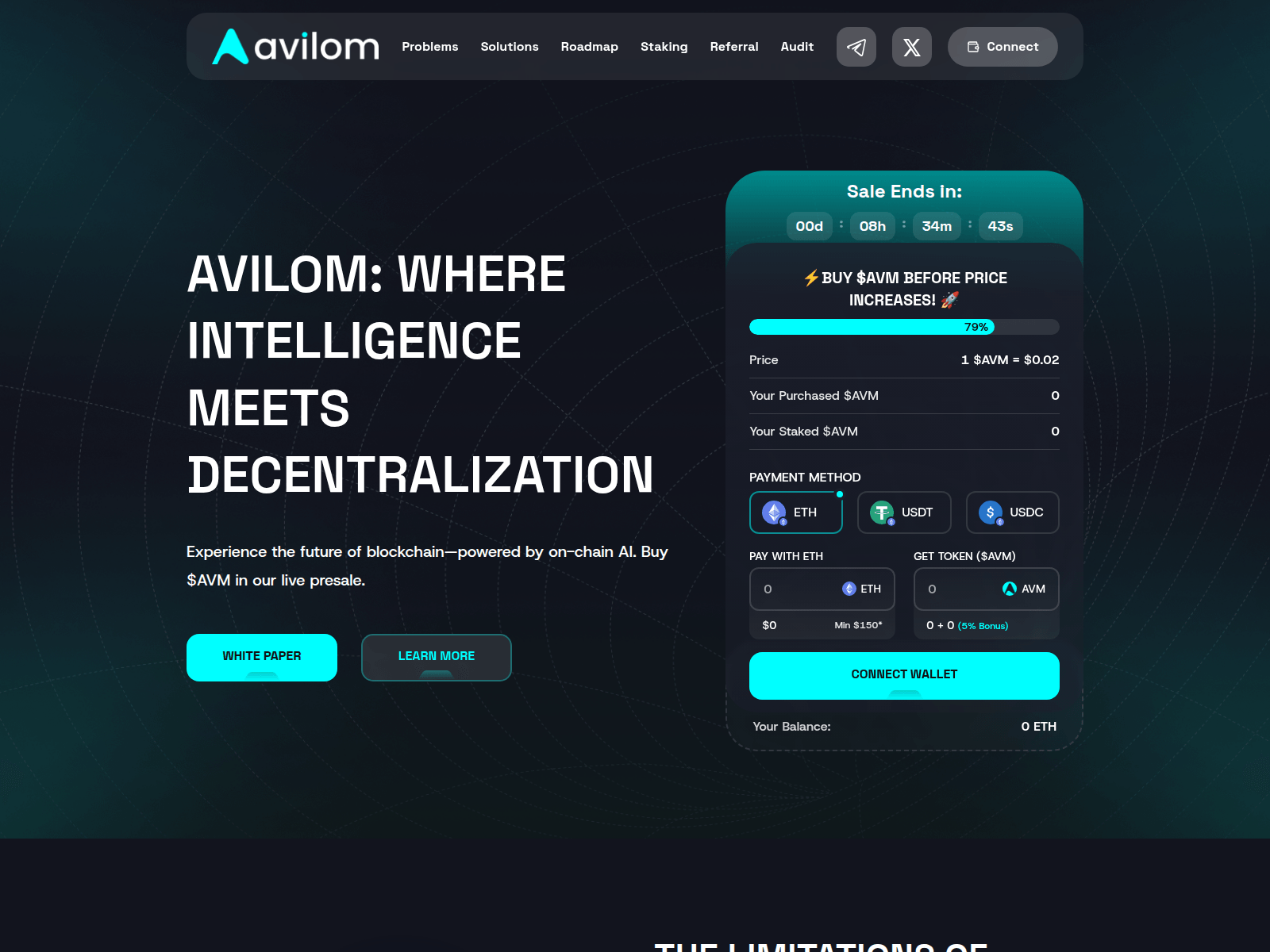 Screenshot of avilom.net