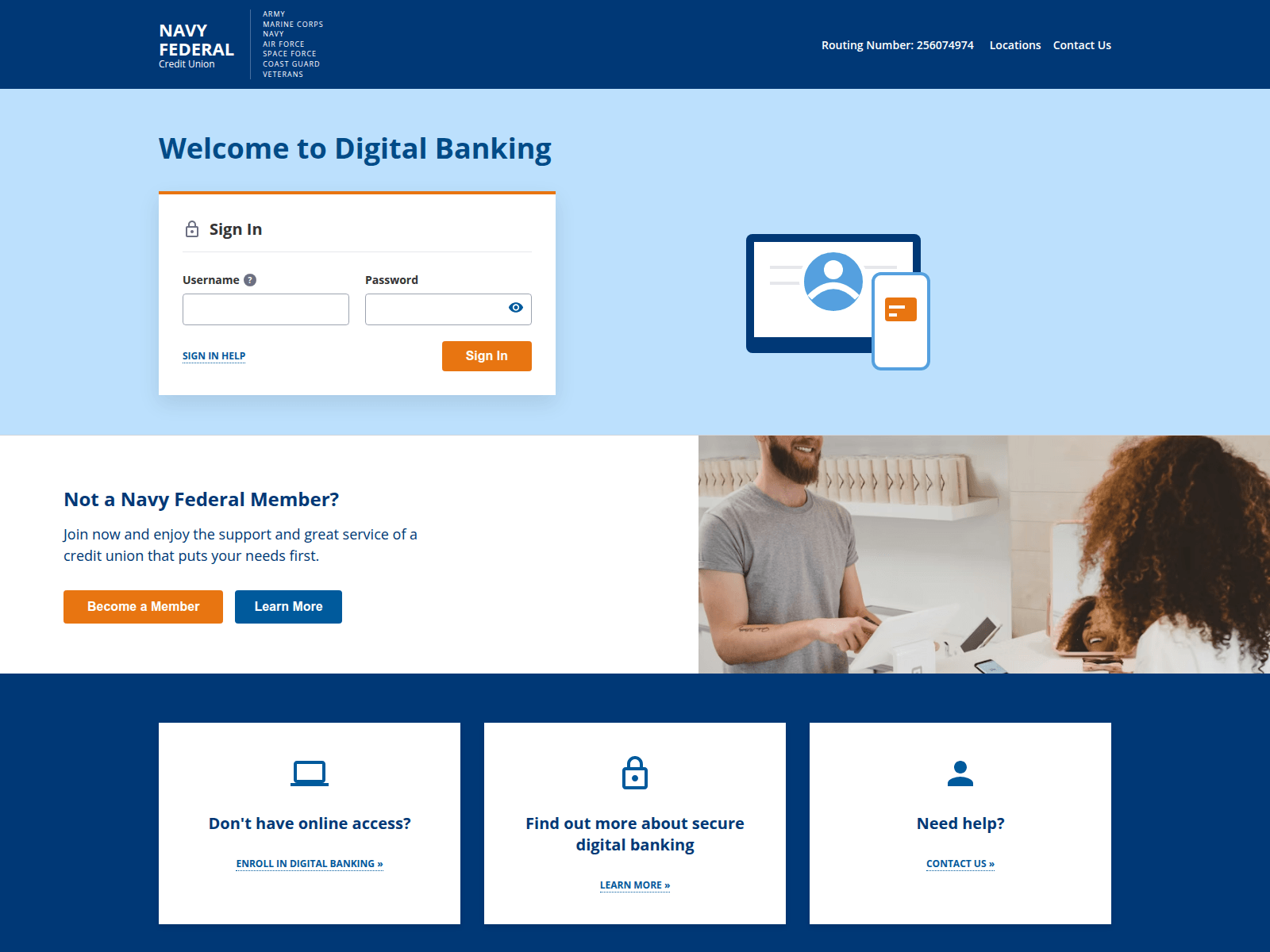 Screenshot of digitalomninavyfederalorg.vercel.app